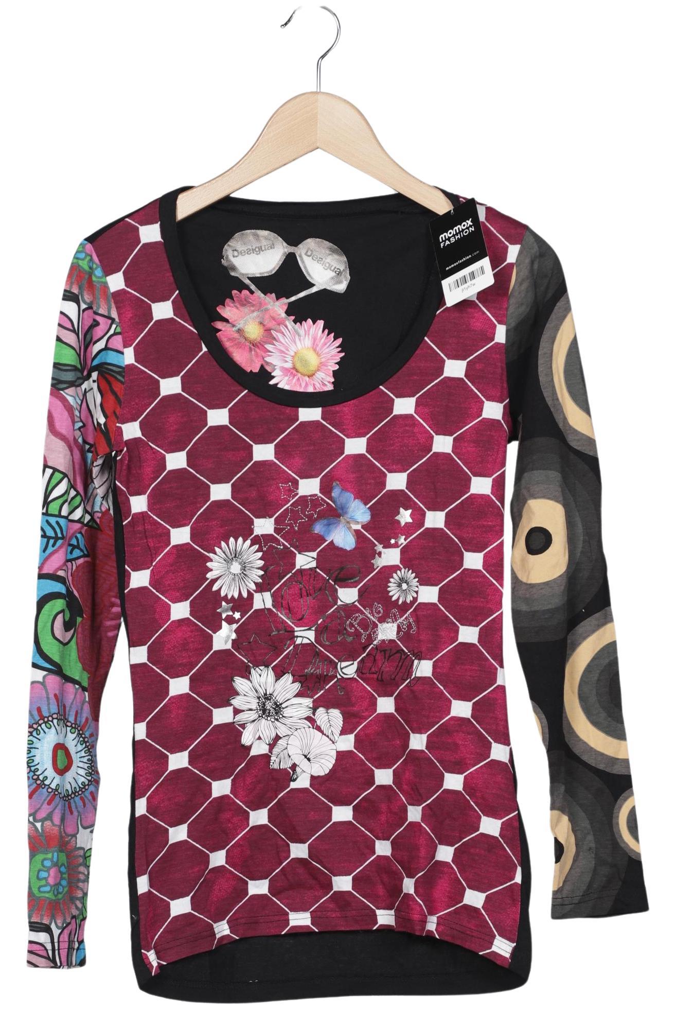 

Desigual Damen Langarmshirt, mehrfarbig, Gr. 42