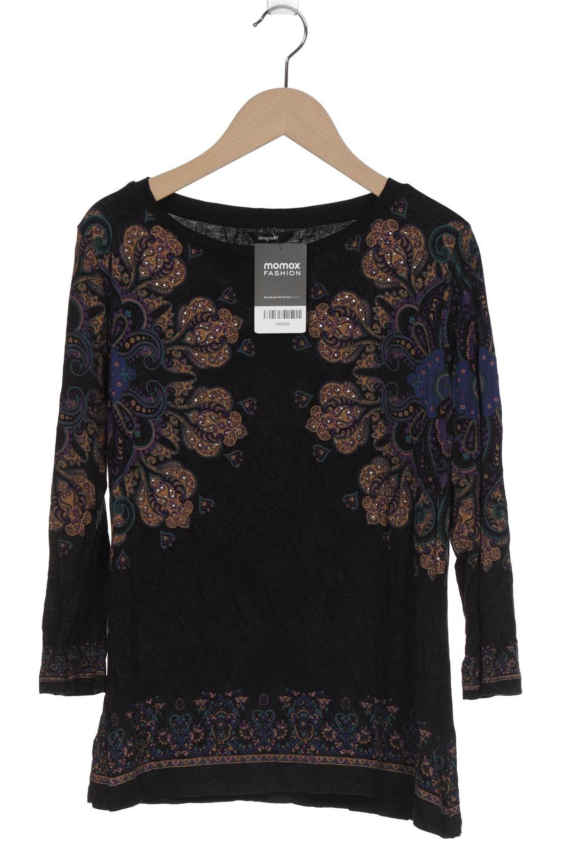 

Desigual Damen Langarmshirt, schwarz, Gr. 38