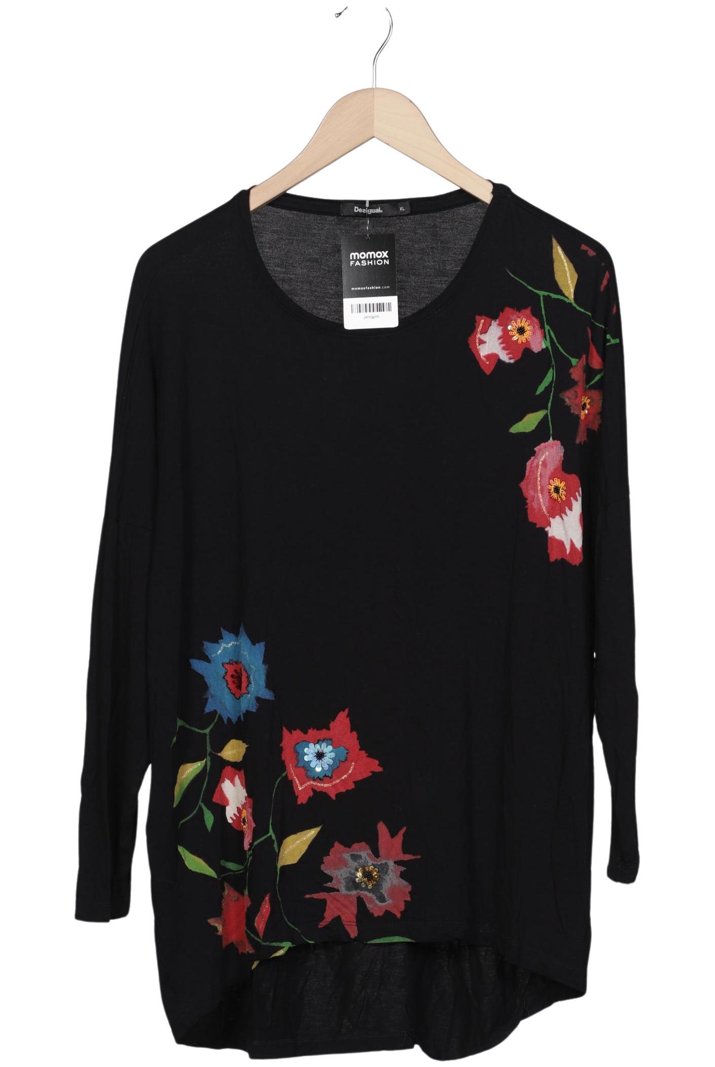 

Desigual Damen Langarmshirt, schwarz, Gr. 44