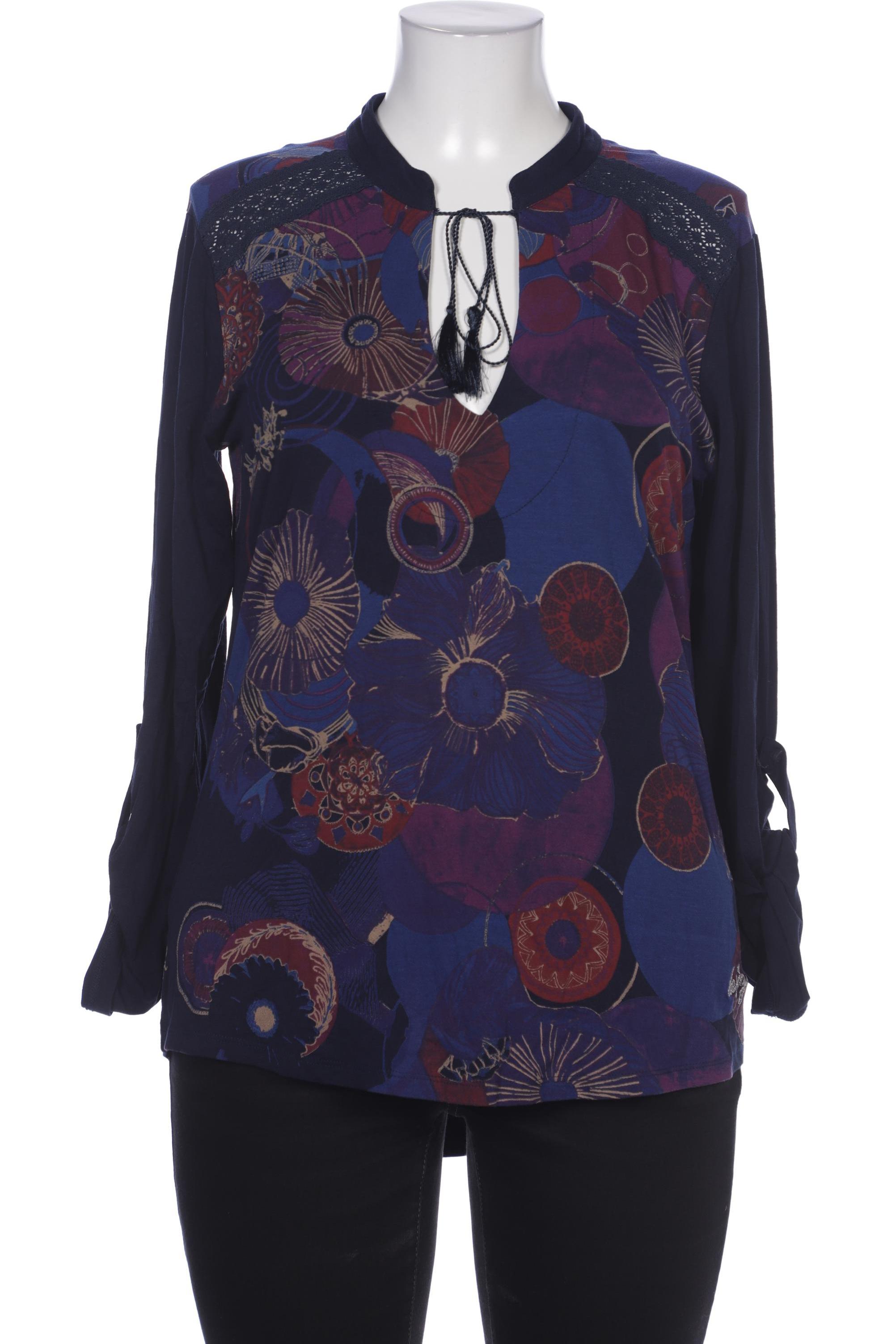 

Desigual Damen Langarmshirt, marineblau, Gr. 44