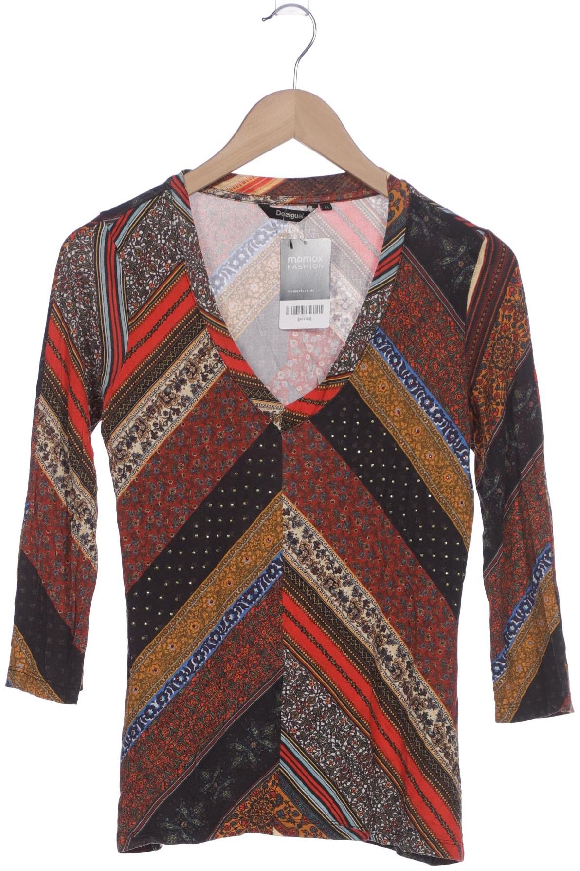 

Desigual Damen Langarmshirt, mehrfarbig, Gr. 38