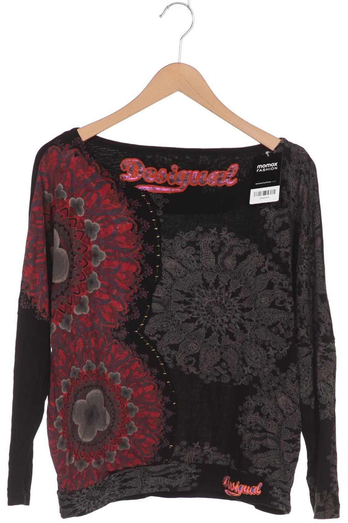 

Desigual Damen Langarmshirt, schwarz, Gr. 36