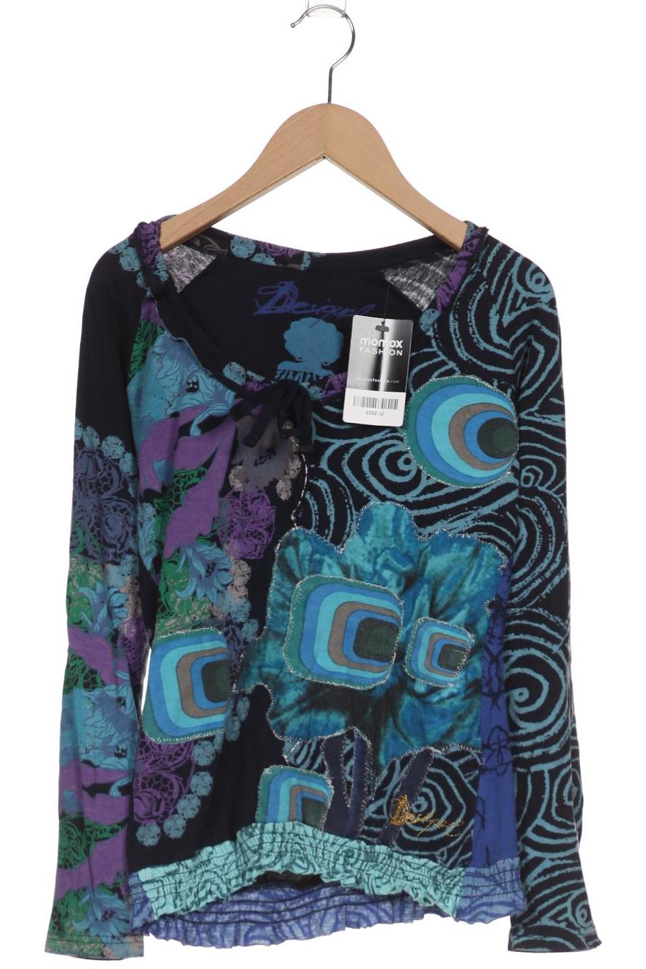 

Desigual Damen Langarmshirt, marineblau