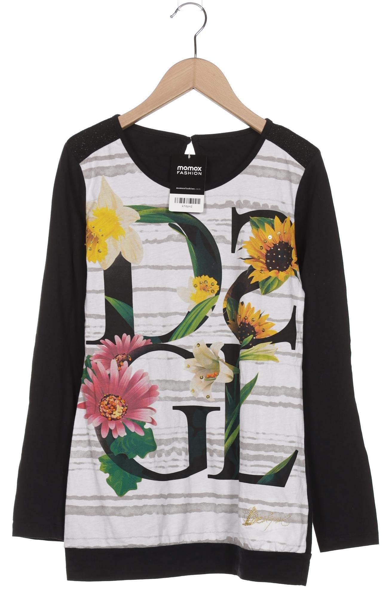 

Desigual Damen Langarmshirt, schwarz, Gr. 34