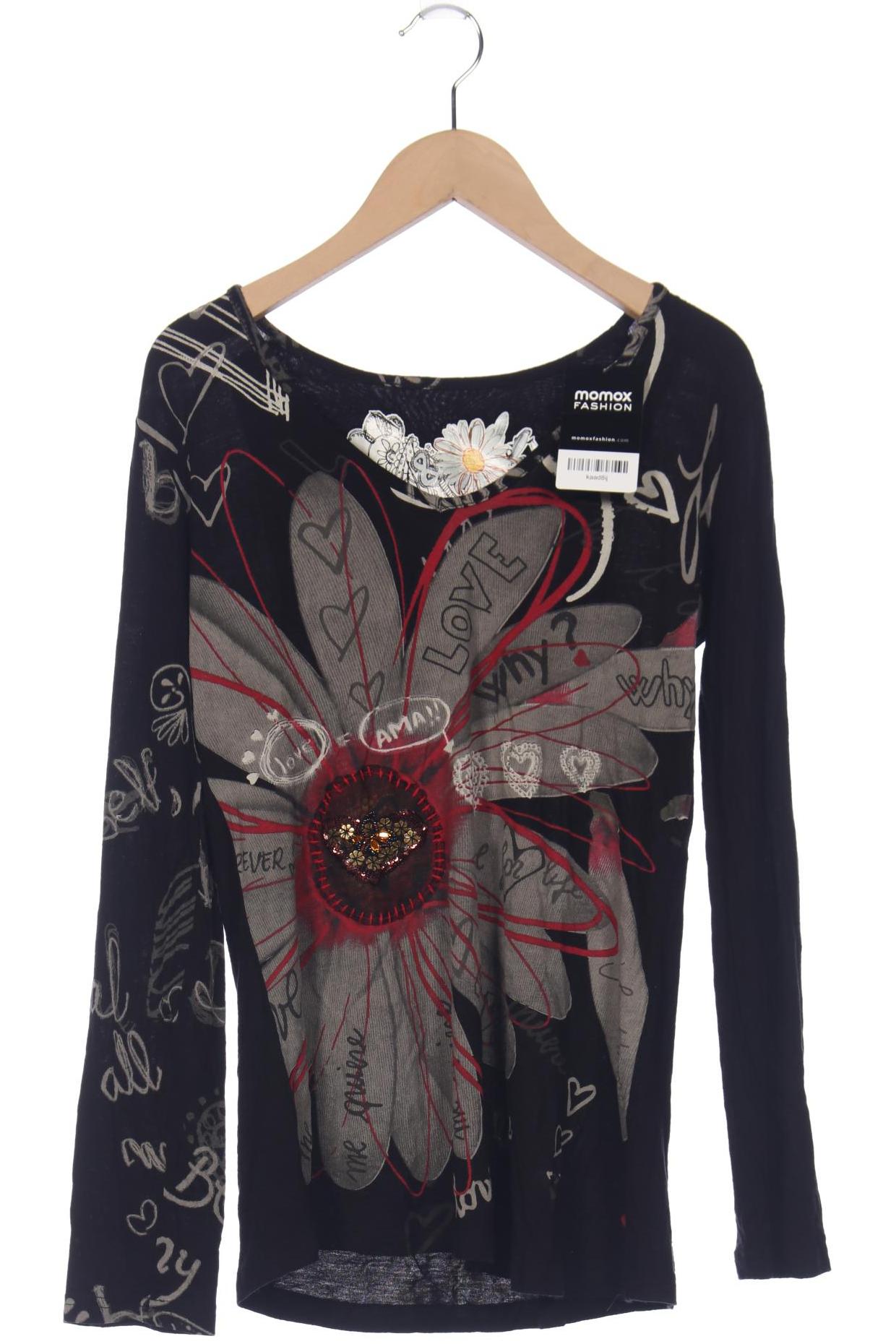 

Desigual Damen Langarmshirt, schwarz