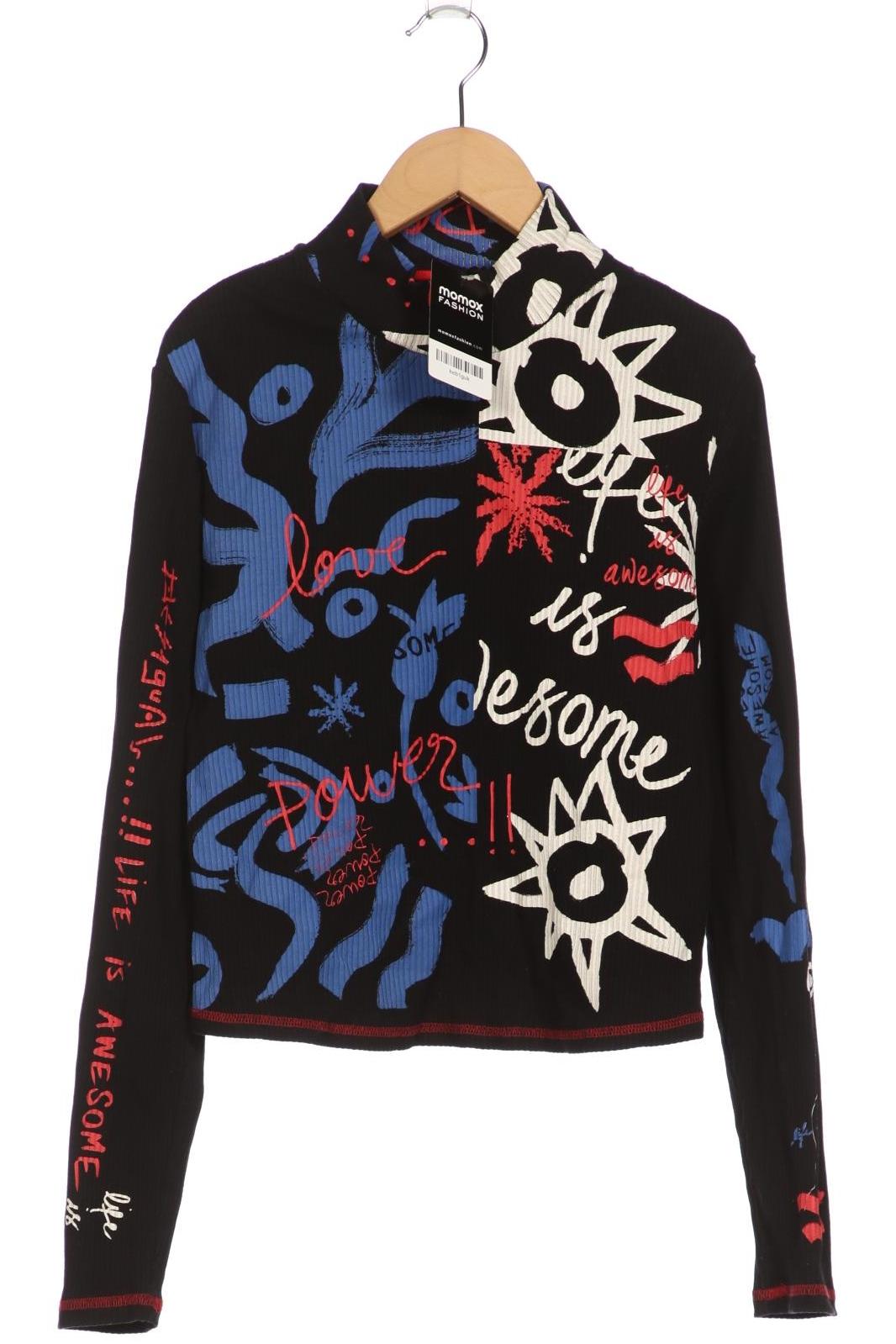 

Desigual Damen Langarmshirt, schwarz, Gr. 42