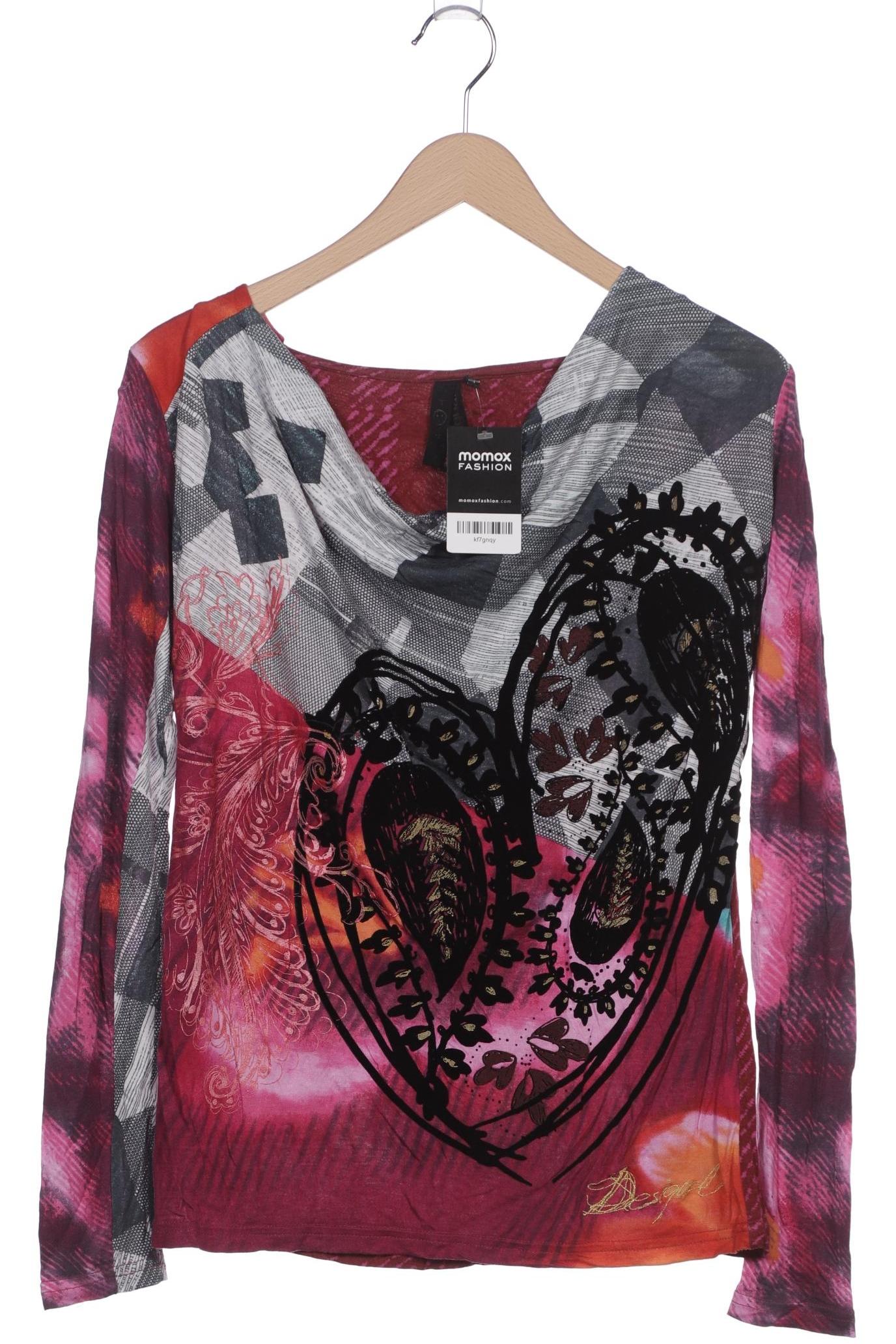 

Desigual Damen Langarmshirt, mehrfarbig, Gr. 38