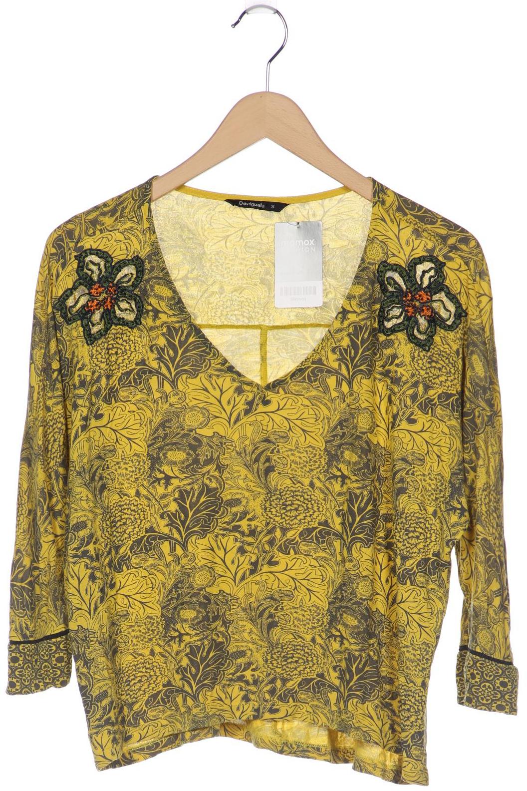 

Desigual Damen Langarmshirt, gelb