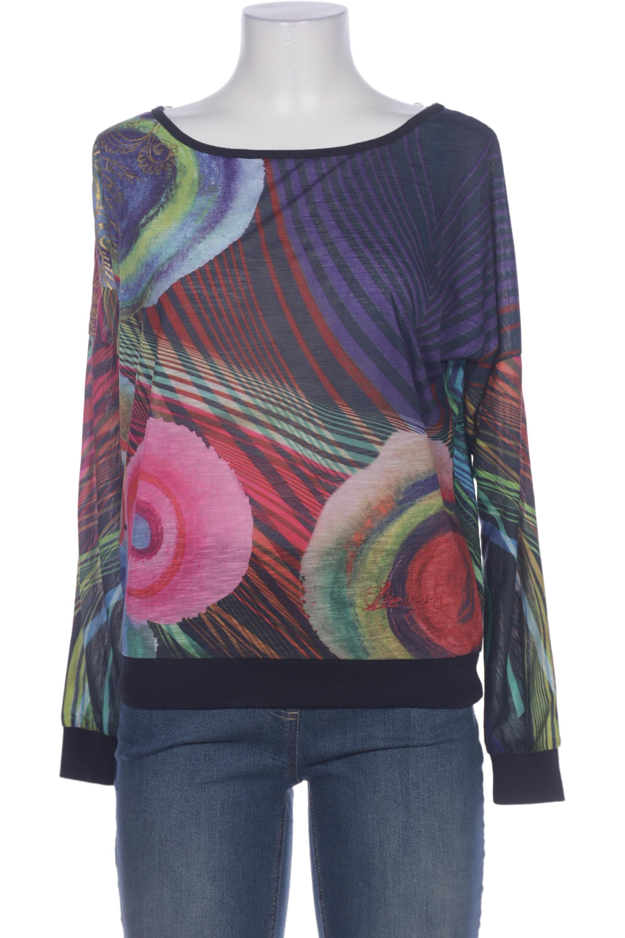

Desigual Damen Langarmshirt, mehrfarbig, Gr. 38