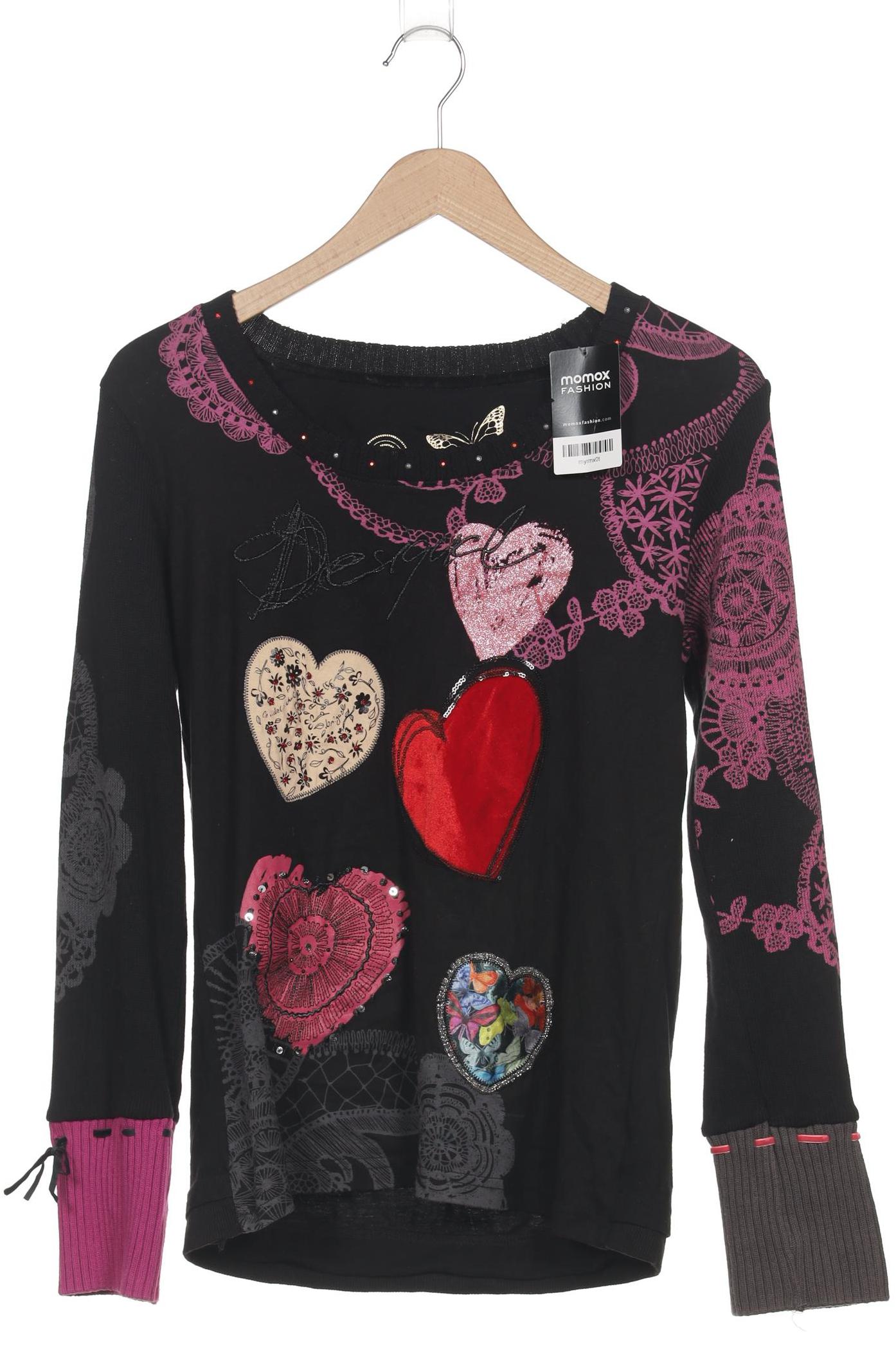 

Desigual Damen Langarmshirt, schwarz, Gr. 44