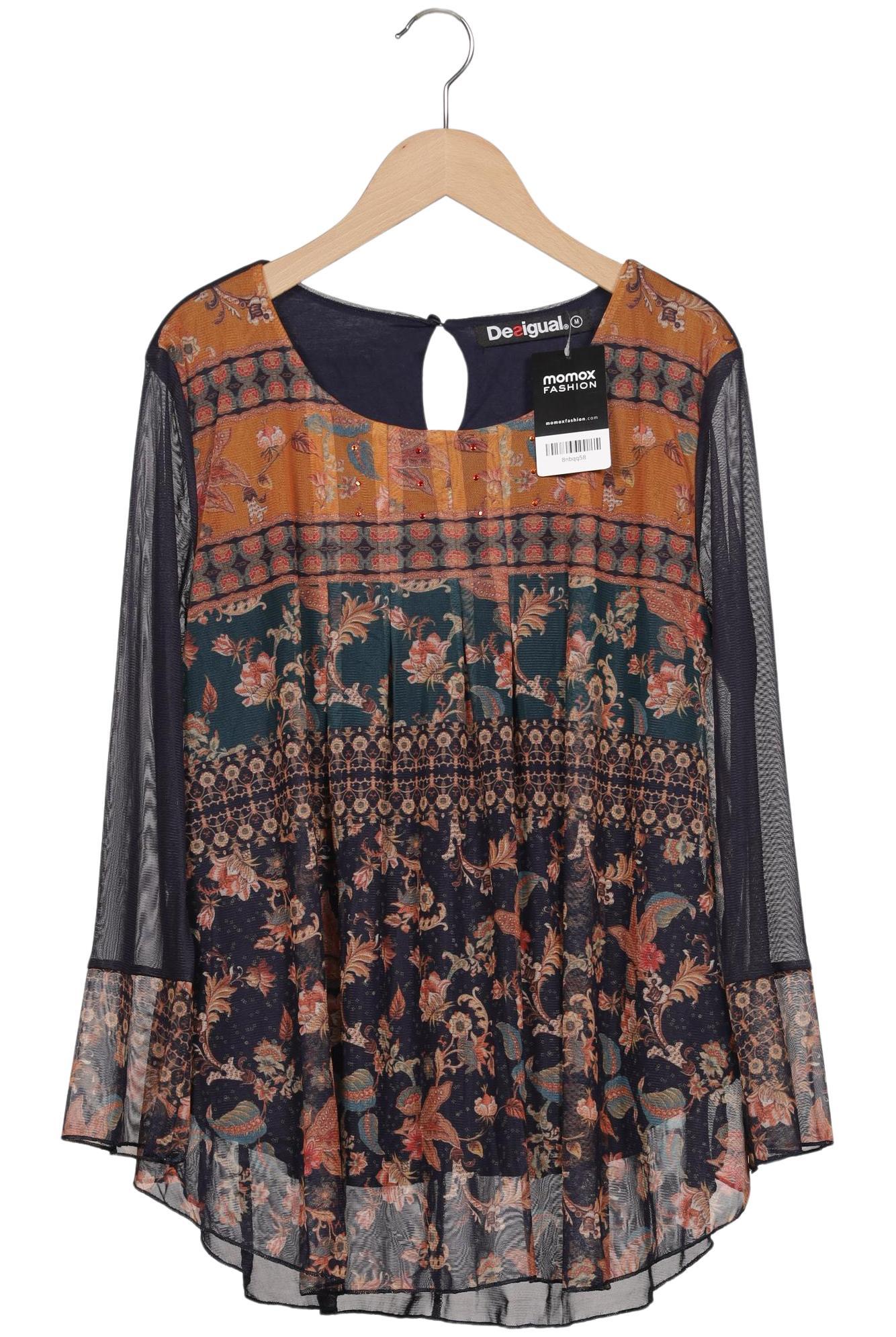 

Desigual Damen Langarmshirt, marineblau, Gr. 38