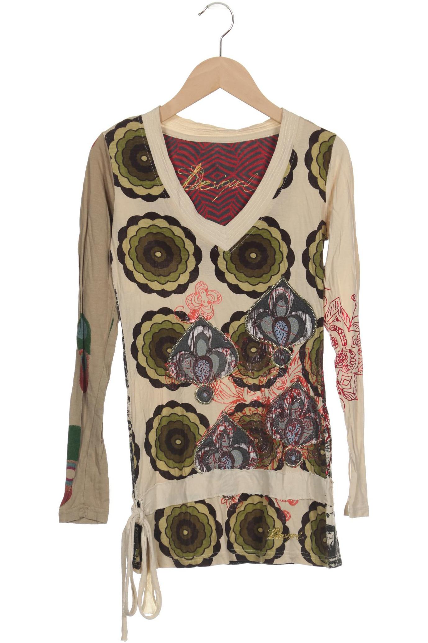 

Desigual Damen Langarmshirt, beige