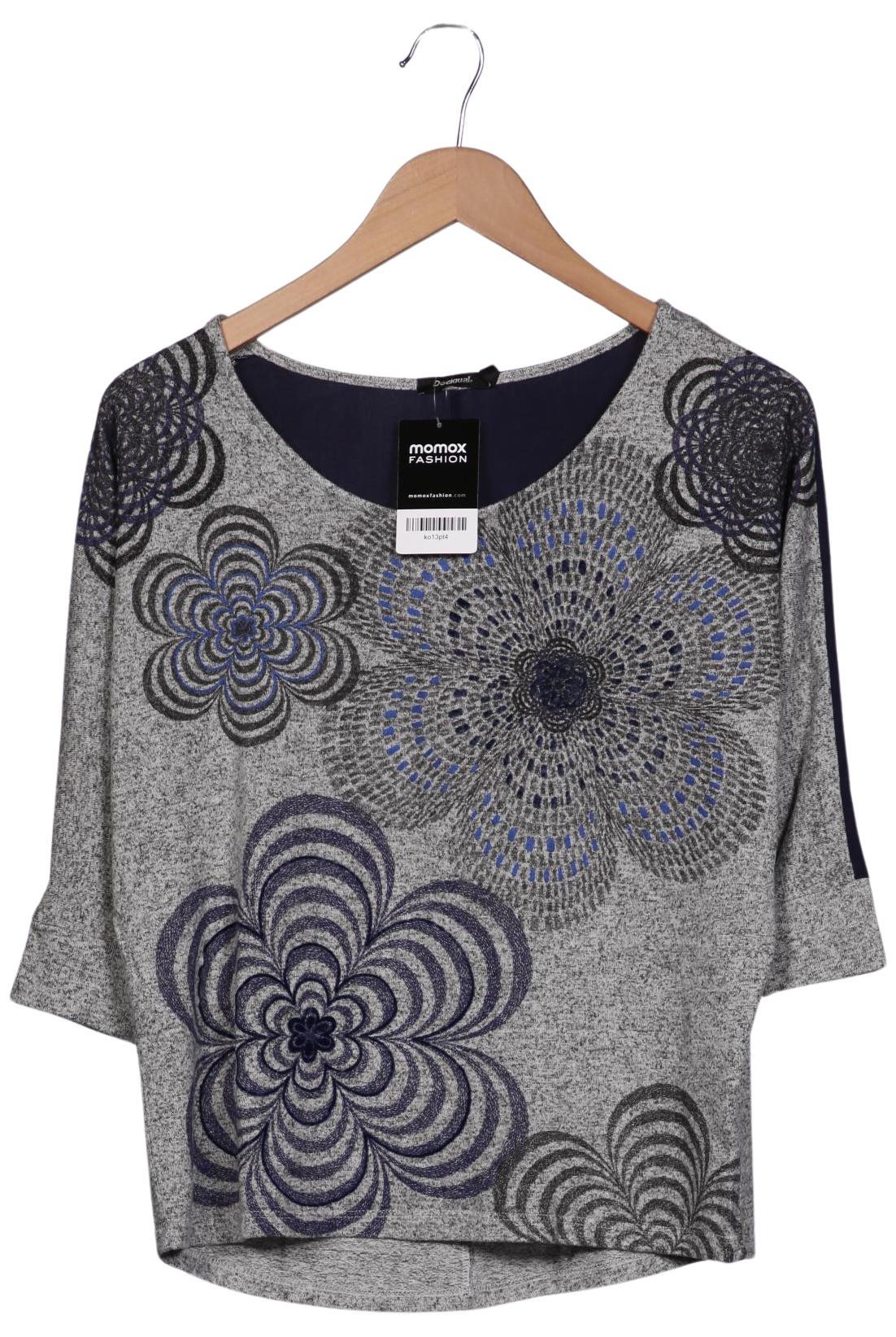 

Desigual Damen Langarmshirt, mehrfarbig, Gr. 34