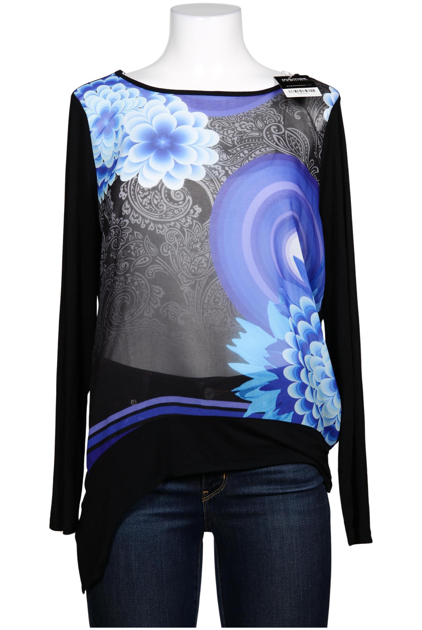 

Desigual Damen Langarmshirt, schwarz, Gr. 42