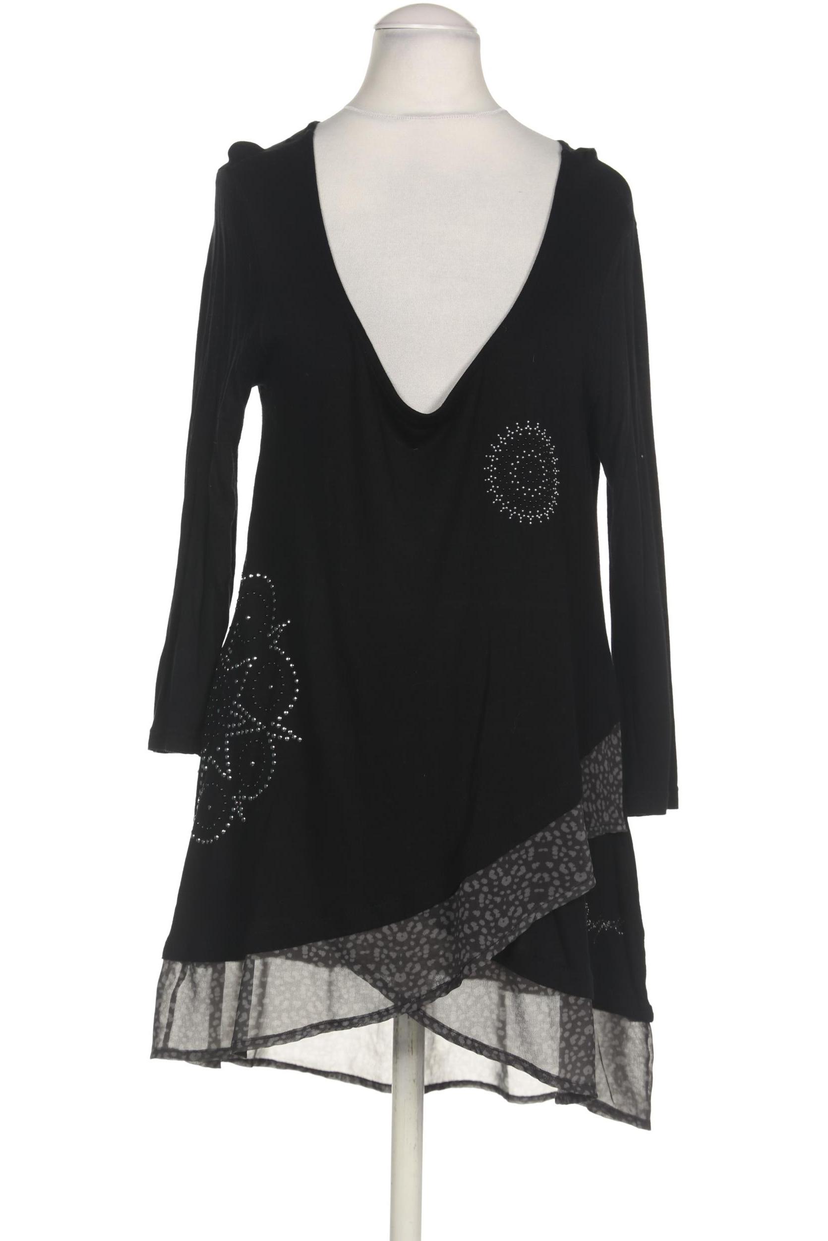 

Desigual Damen Langarmshirt, schwarz, Gr. 36