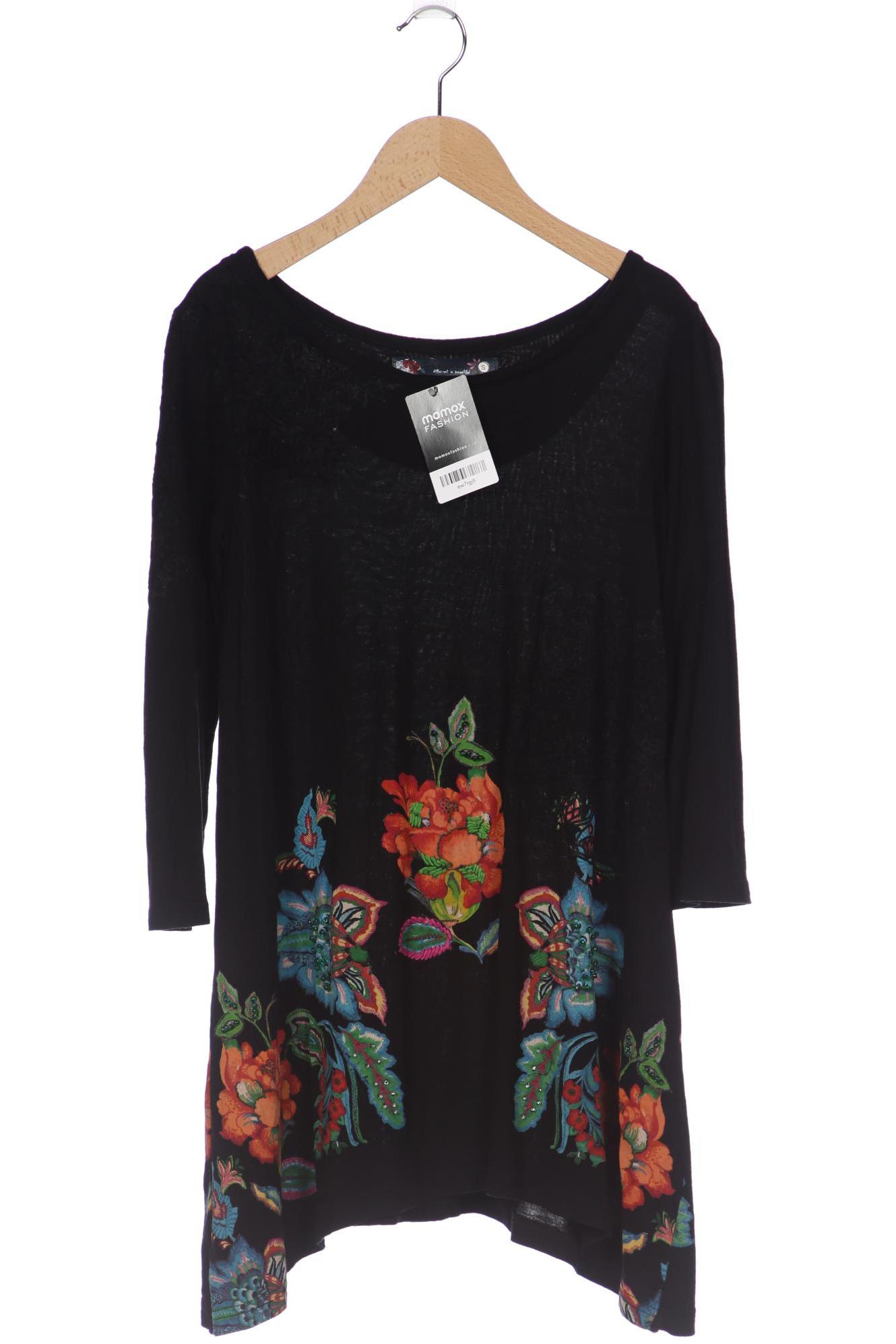 

Desigual Damen Langarmshirt, schwarz, Gr. 36