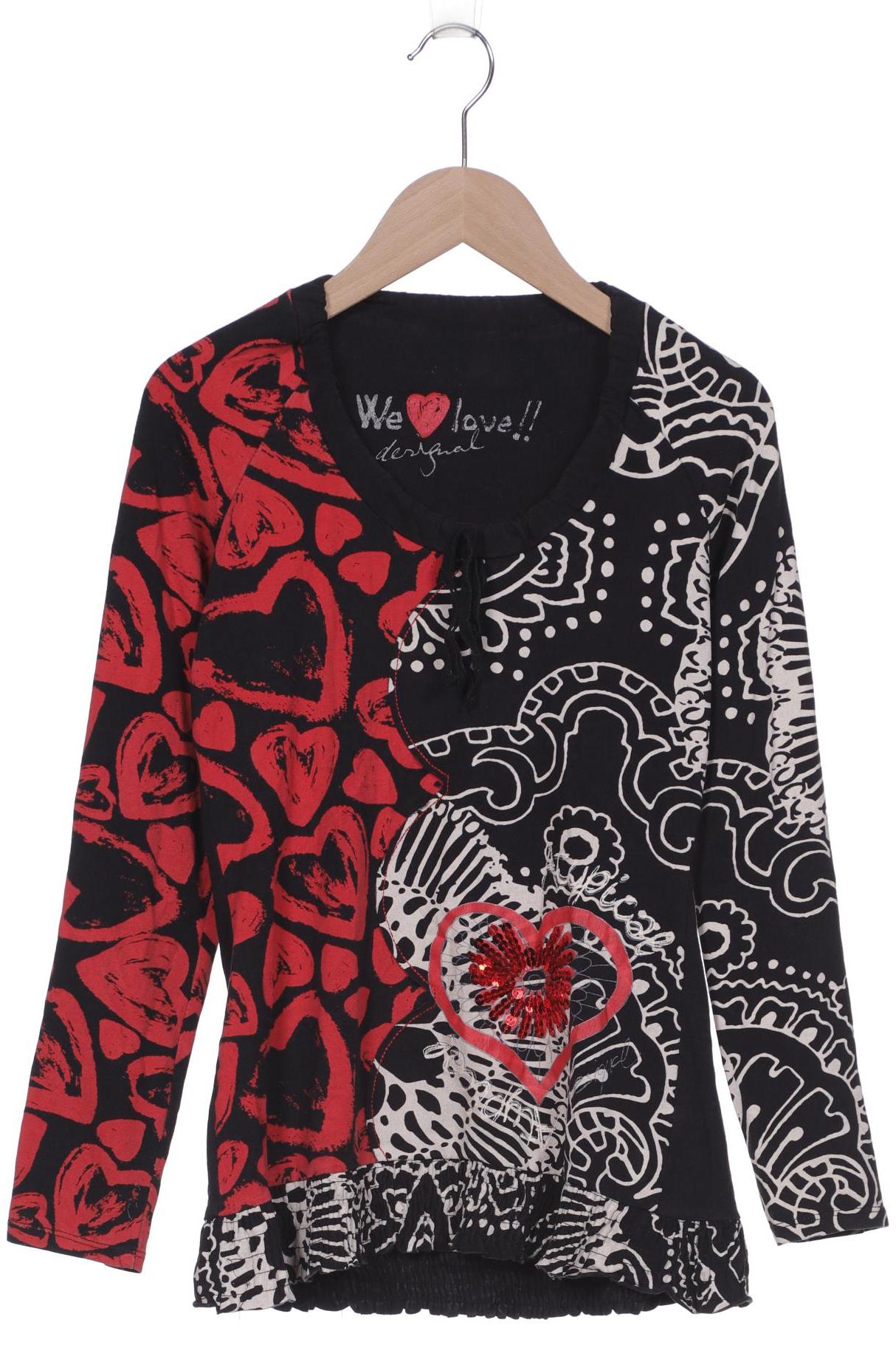 

Desigual Damen Langarmshirt, schwarz