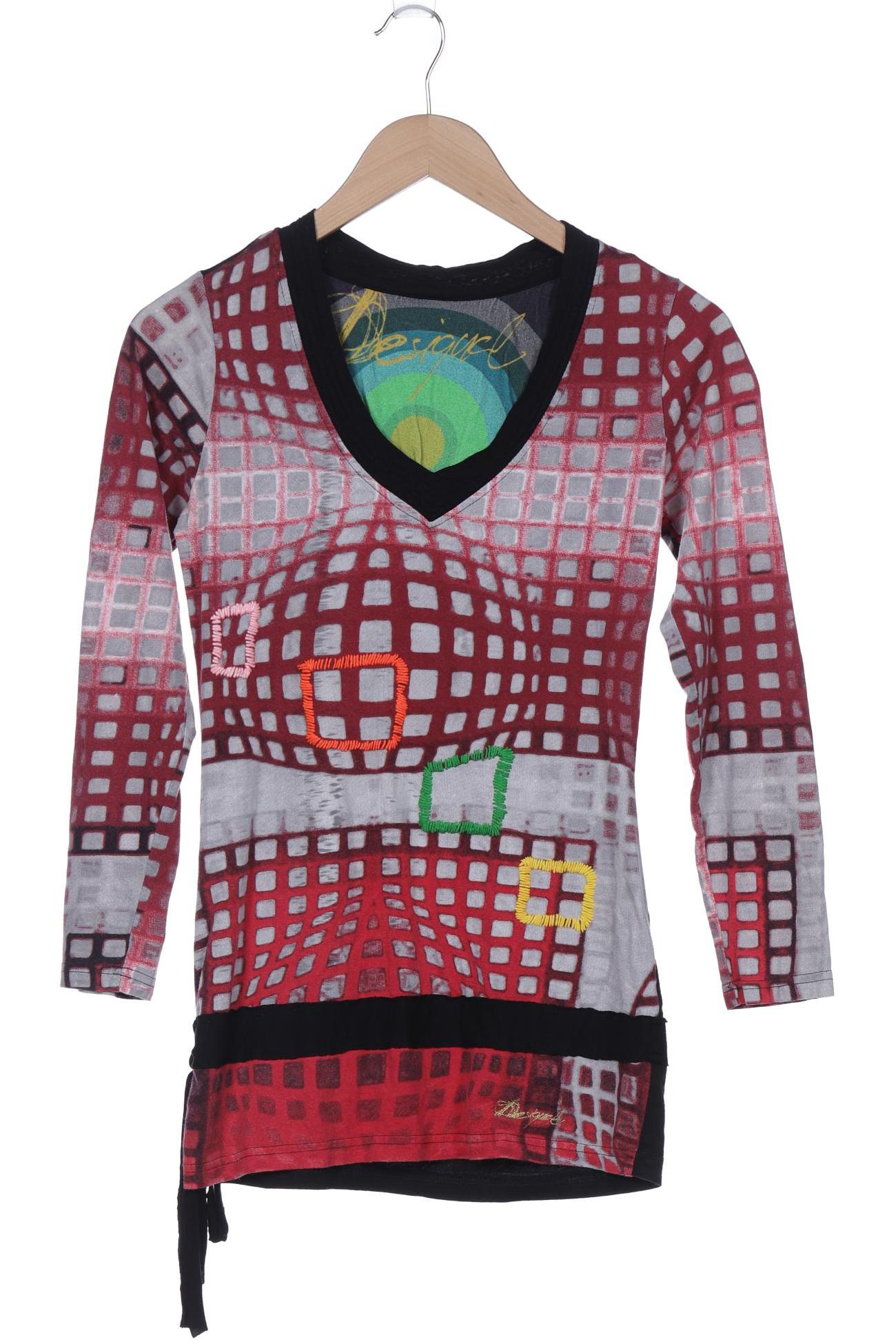

Desigual Damen Langarmshirt, mehrfarbig, Gr. 38