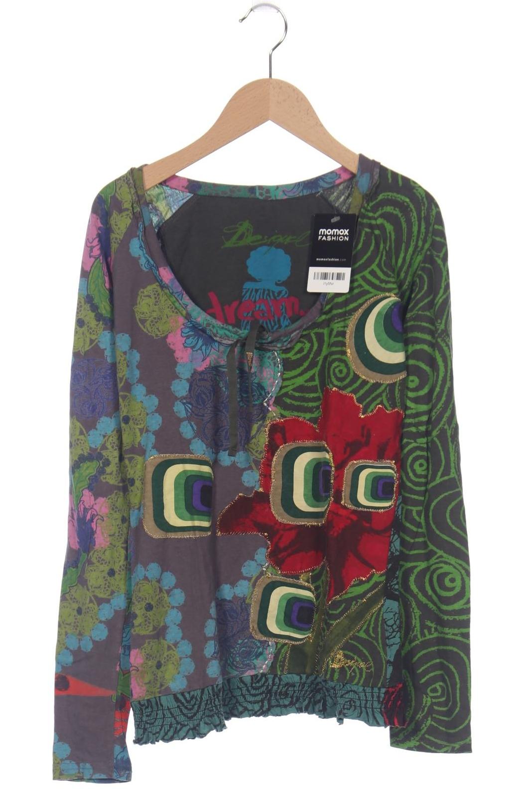 

Desigual Damen Langarmshirt, mehrfarbig, Gr. 36