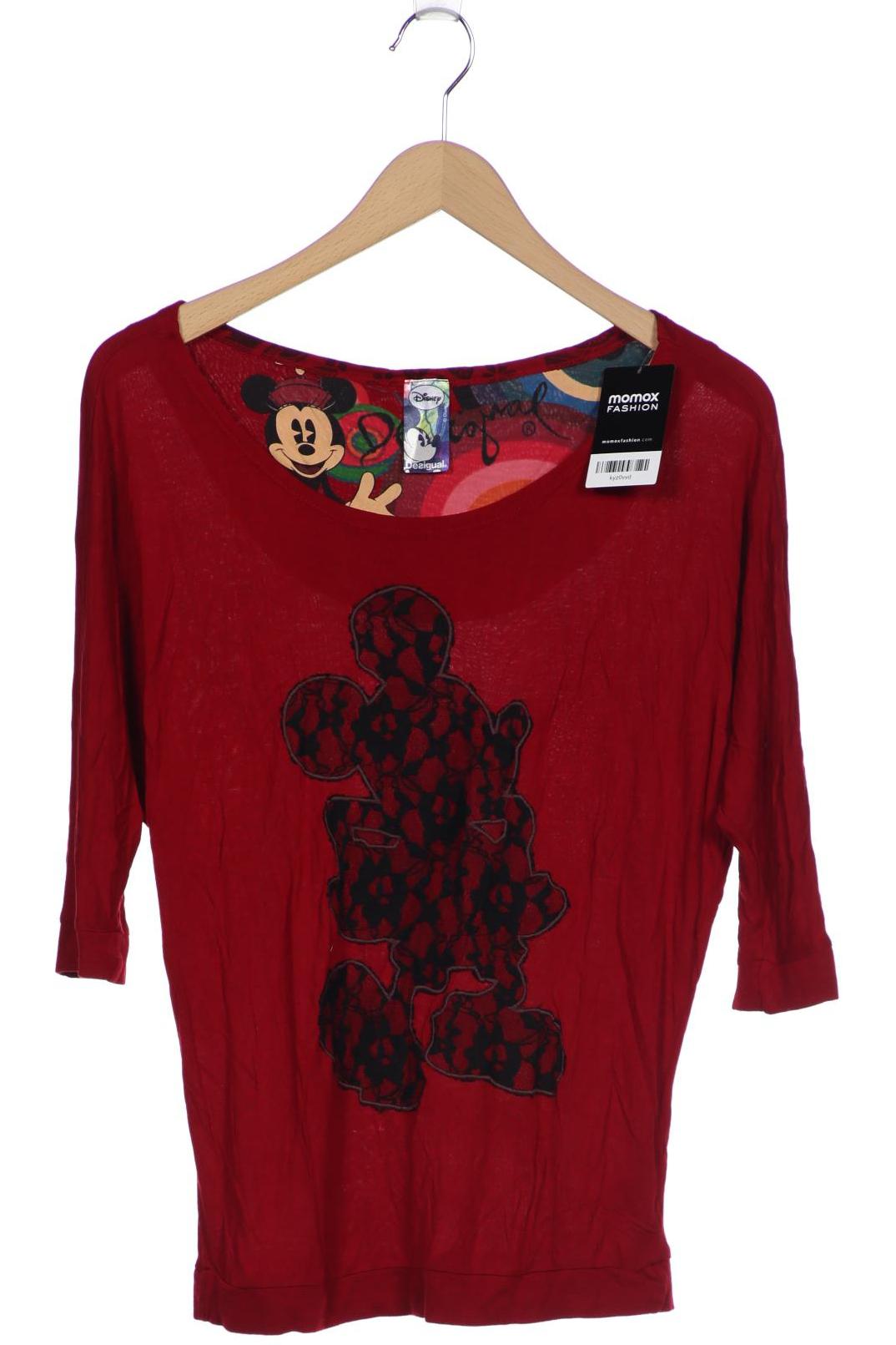 

Desigual Damen Langarmshirt, rot, Gr. 36