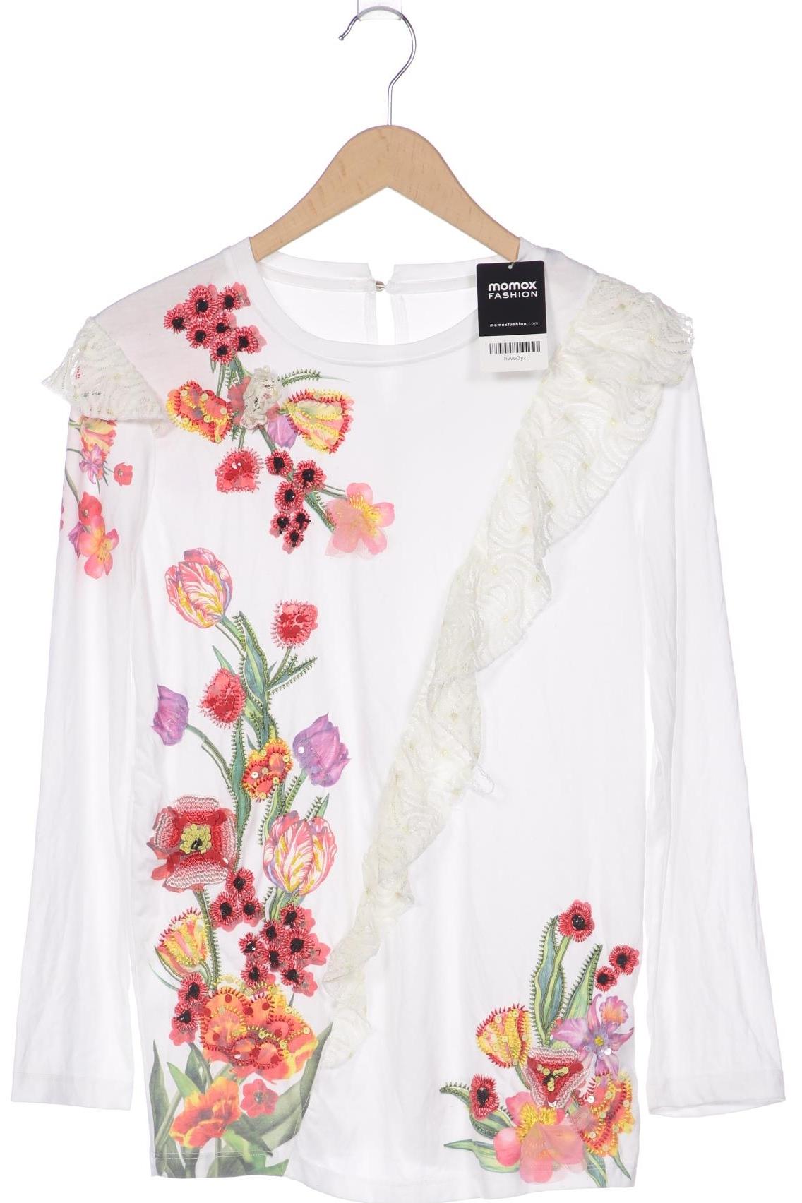 

Desigual Damen Langarmshirt, weiß, Gr. 36