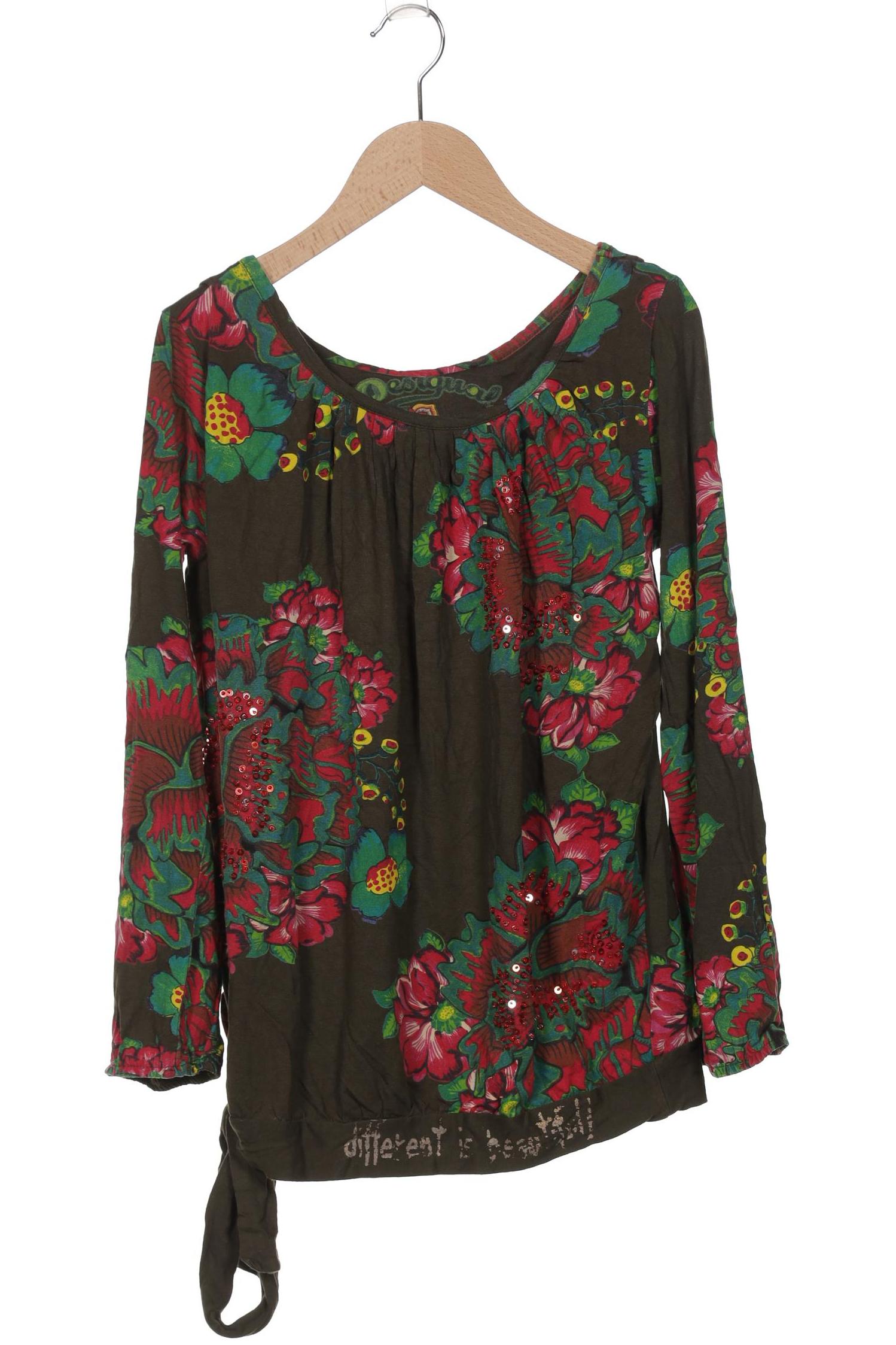 

Desigual Damen Langarmshirt, braun, Gr. 38