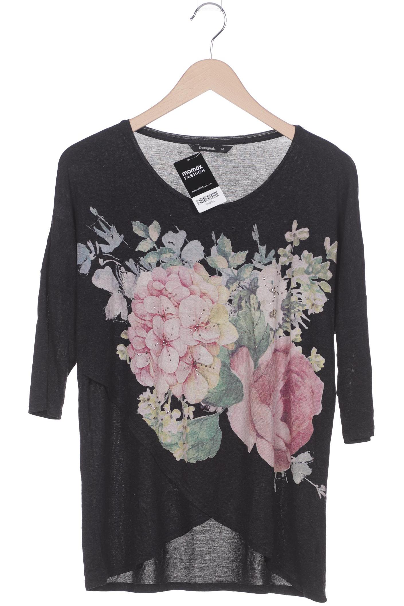 

Desigual Damen Langarmshirt, schwarz, Gr. 38