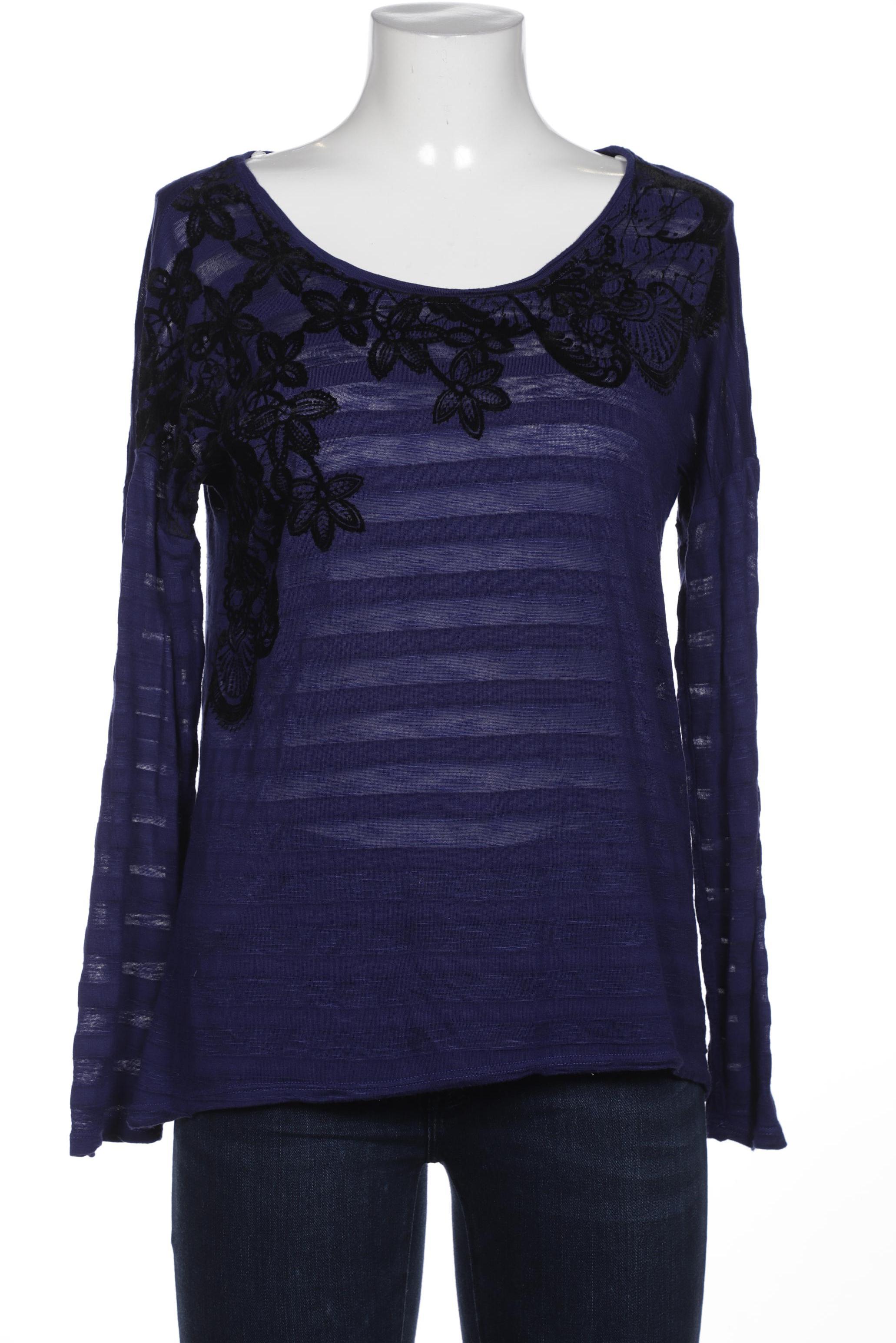 

Desigual Damen Langarmshirt, marineblau