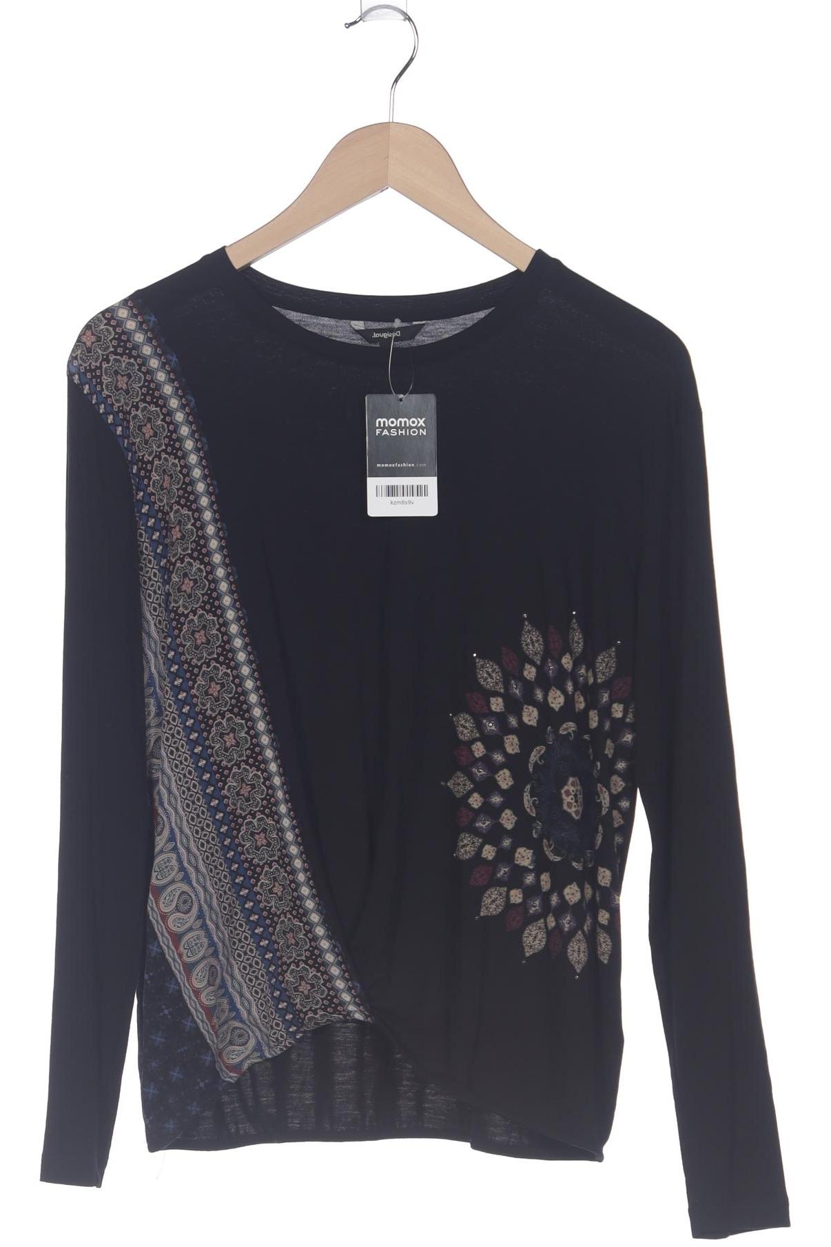 

Desigual Damen Langarmshirt, schwarz, Gr. 36