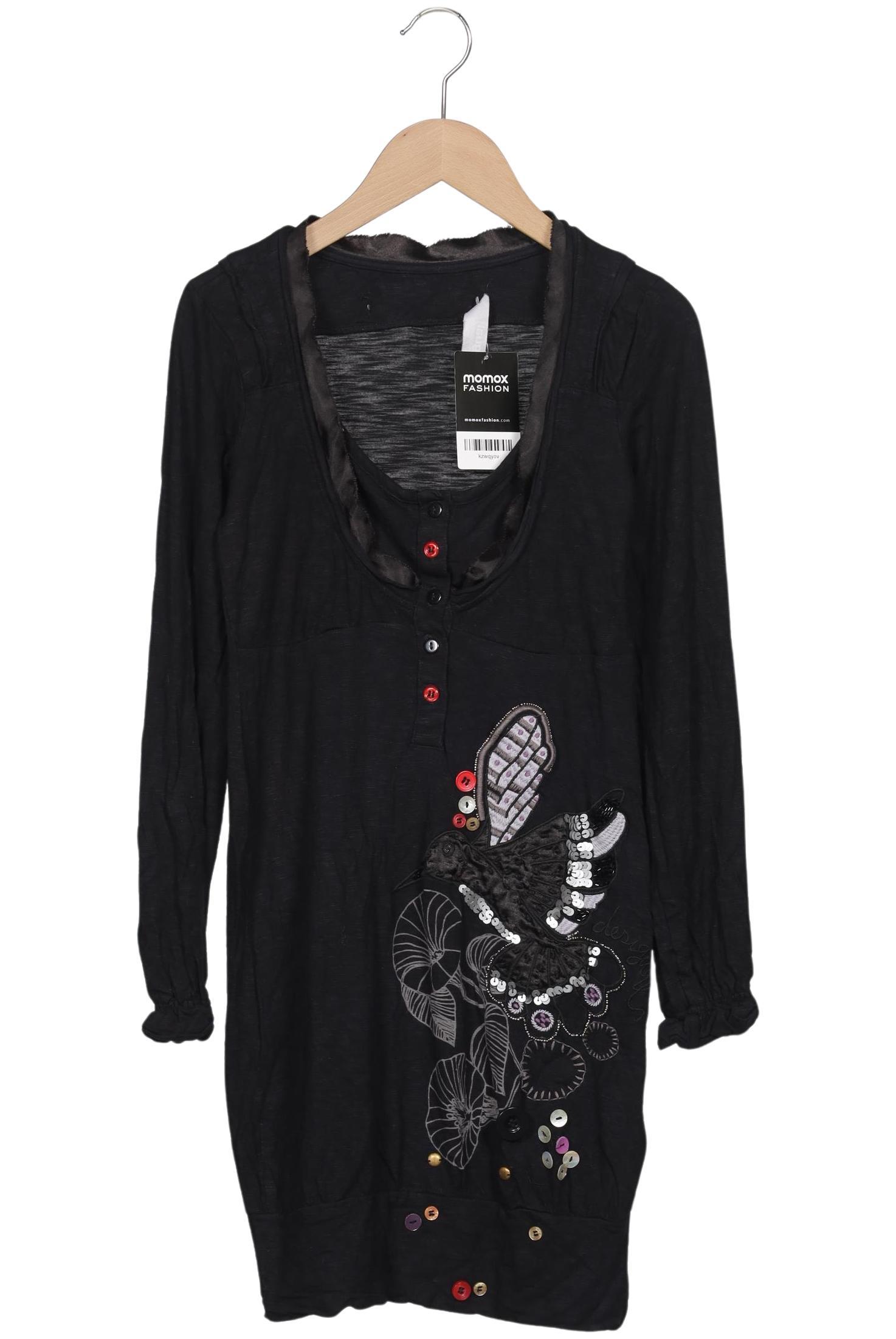 

Desigual Damen Langarmshirt, schwarz, Gr. 36