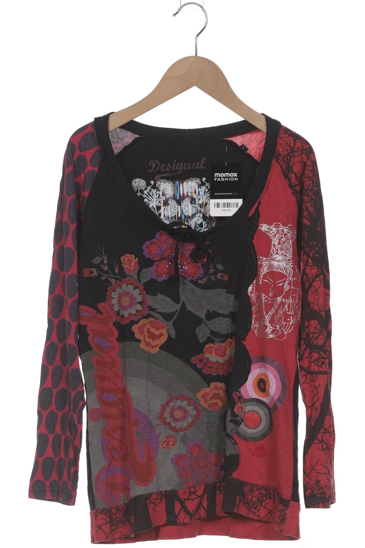 

Desigual Damen Langarmshirt, rot, Gr. 42