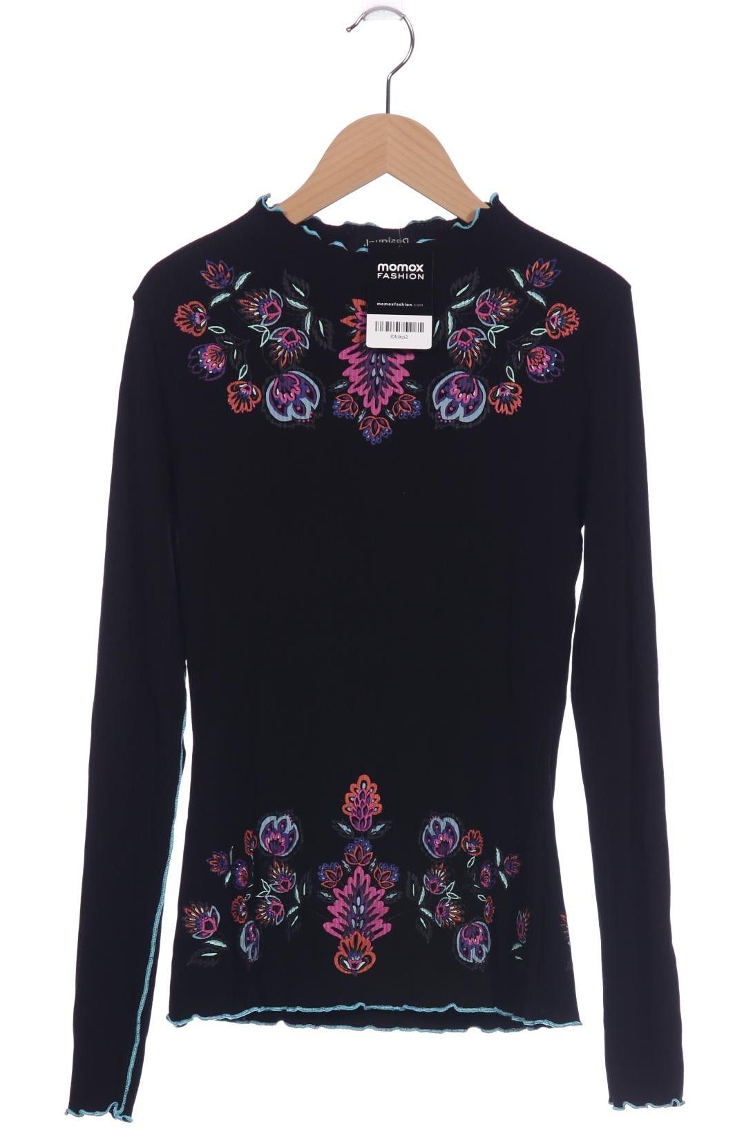 

Desigual Damen Langarmshirt, schwarz, Gr. 36