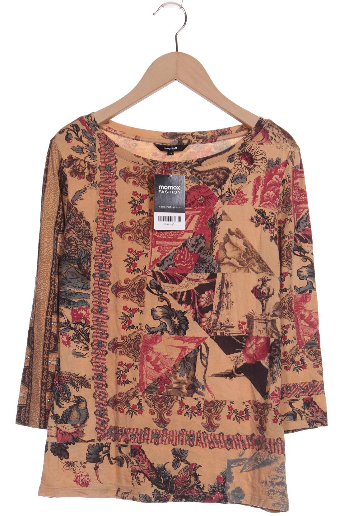 

Desigual Damen Langarmshirt, braun, Gr. 36