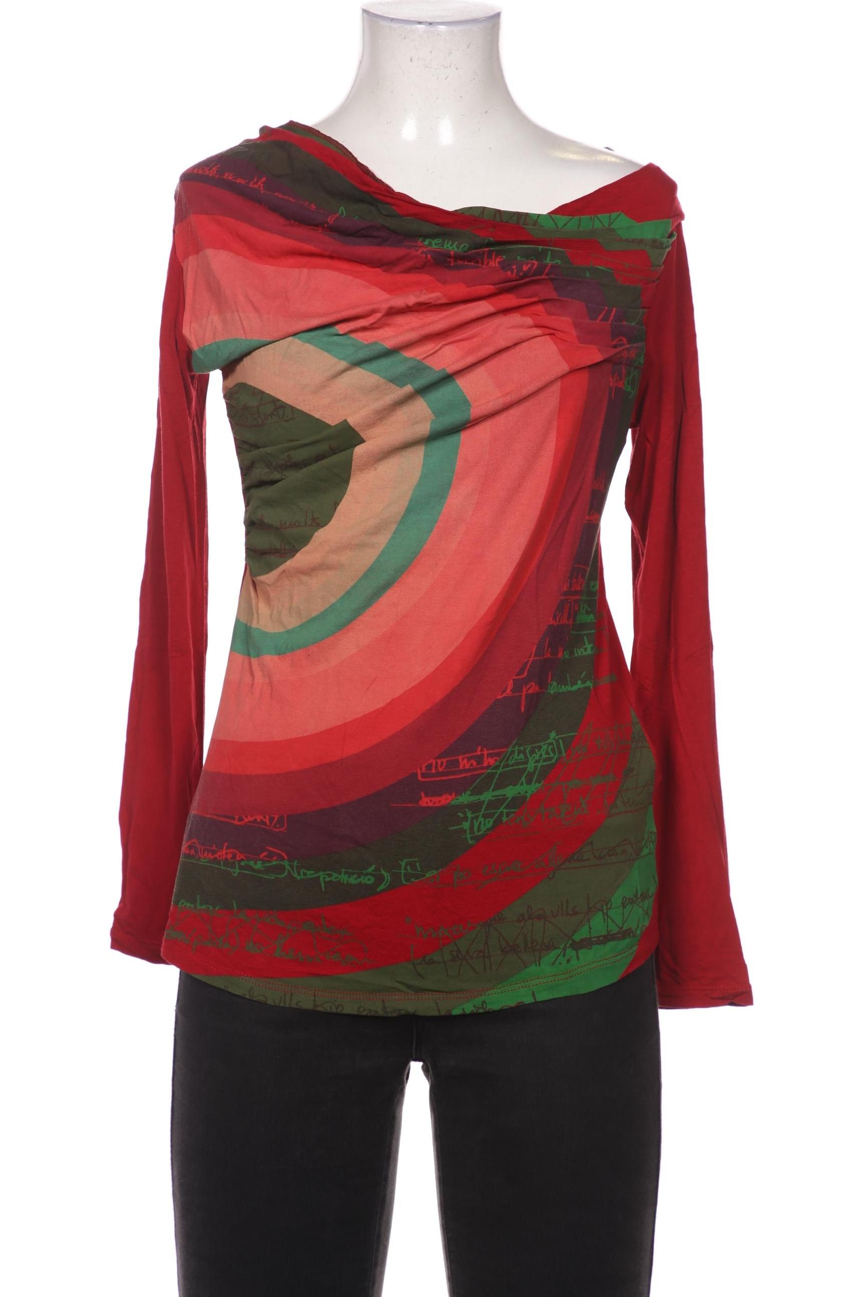 

Desigual Damen Langarmshirt, rot, Gr. 38