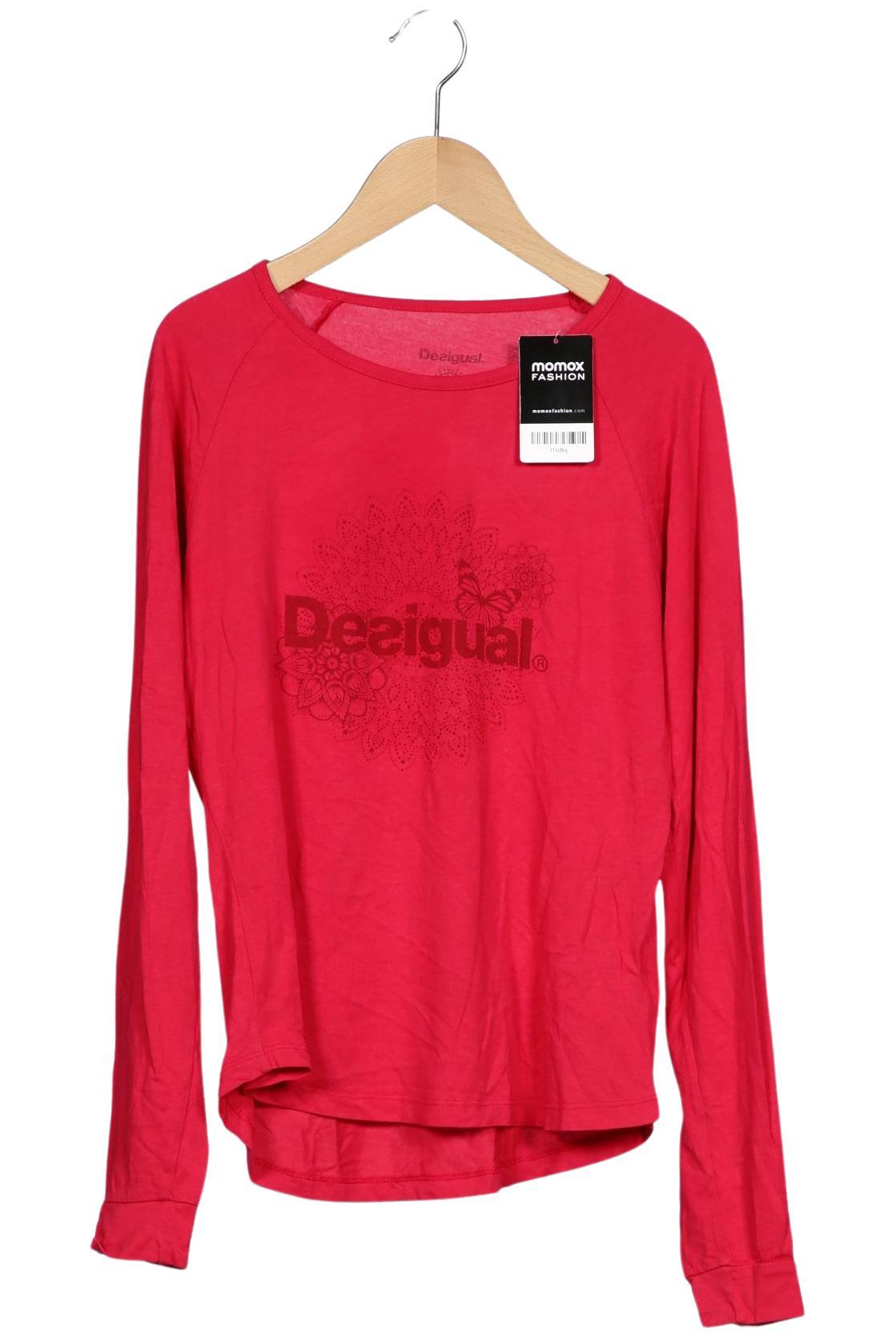 

Desigual Damen Langarmshirt, rot, Gr. 38
