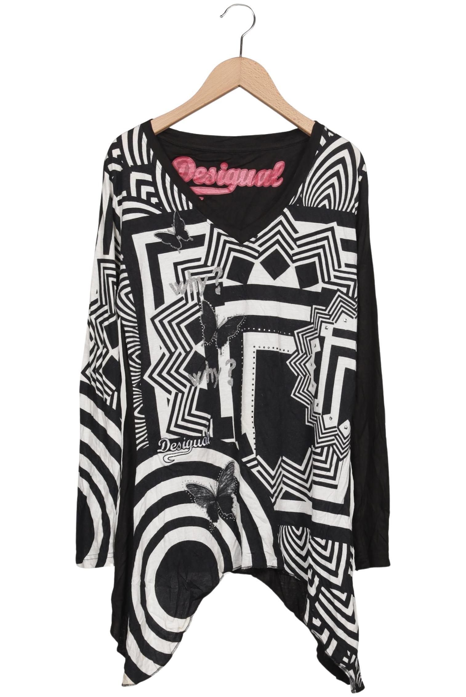 

Desigual Damen Langarmshirt, schwarz, Gr. 42