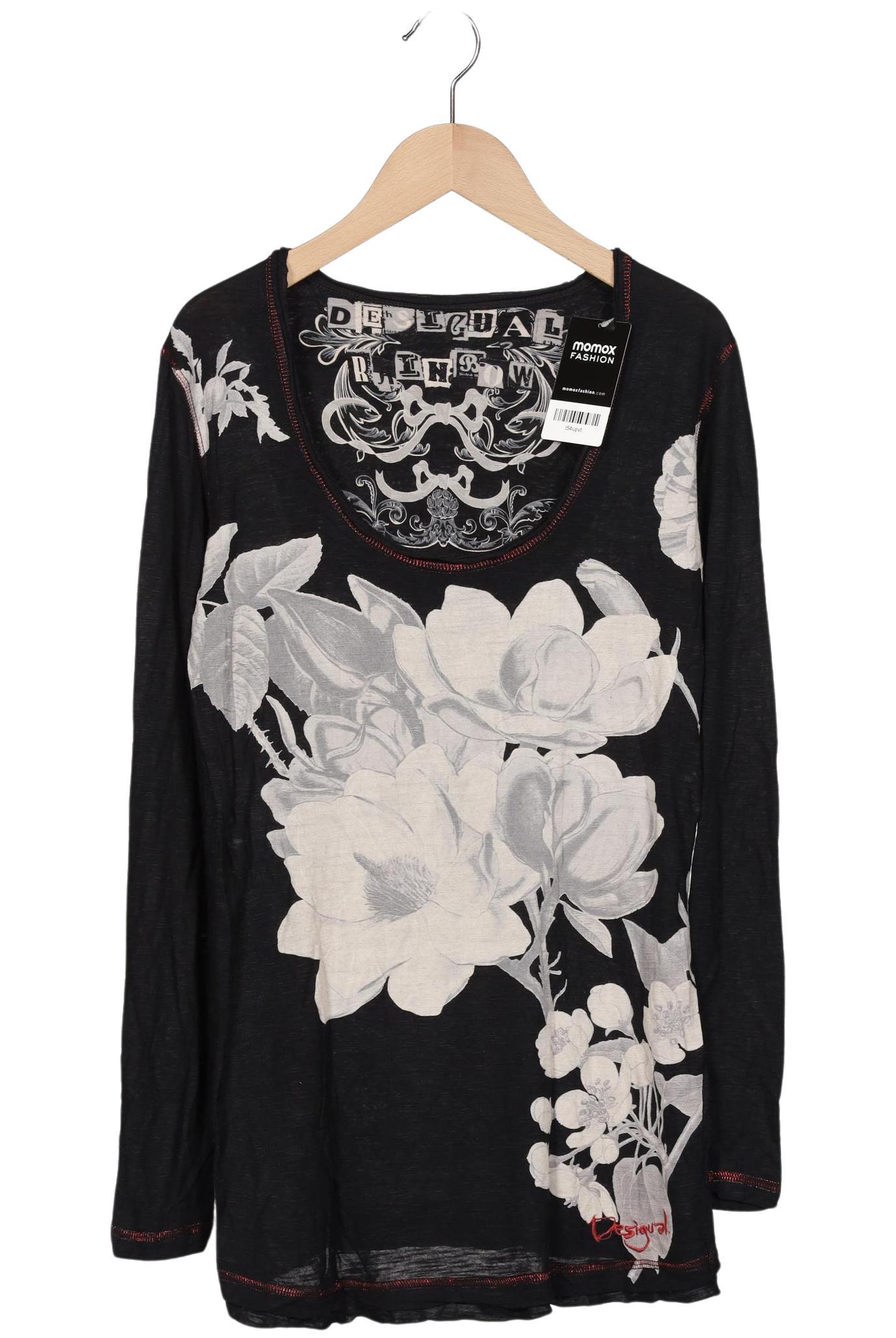 

Desigual Damen Langarmshirt, schwarz, Gr. 42