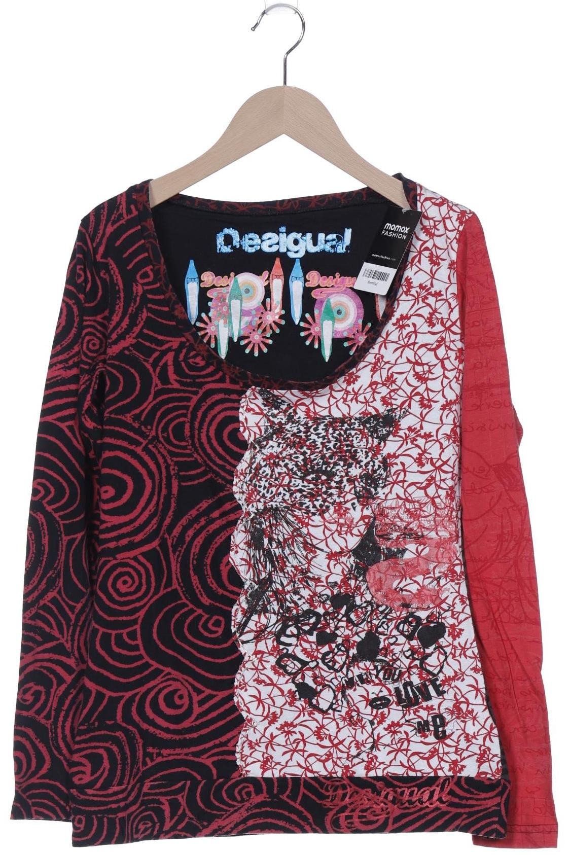

Desigual Damen Langarmshirt, mehrfarbig, Gr. 38
