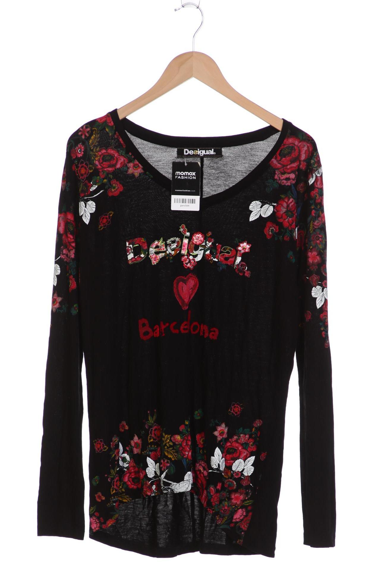 

Desigual Damen Langarmshirt, schwarz, Gr. 42