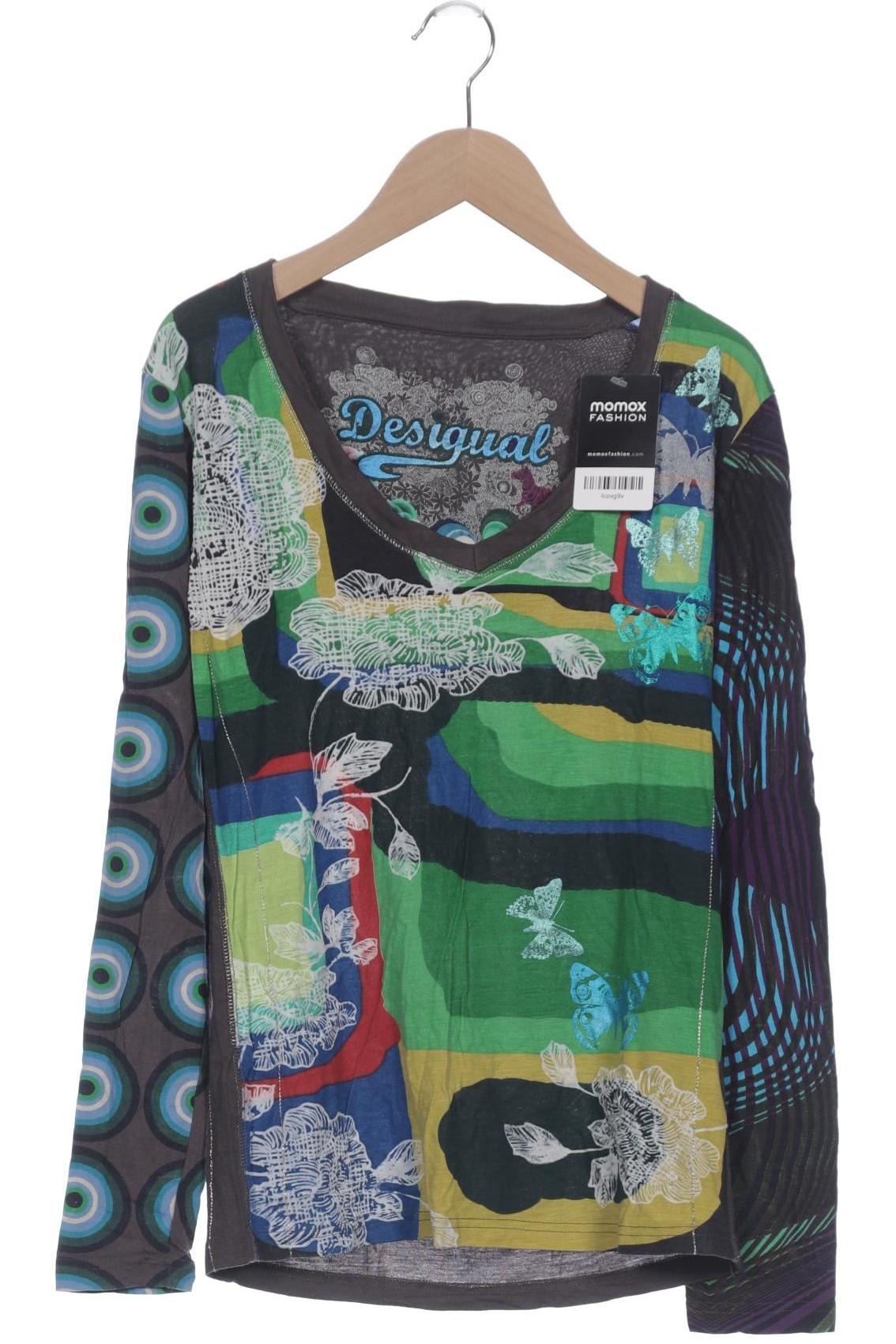 

Desigual Damen Langarmshirt, mehrfarbig, Gr. 38