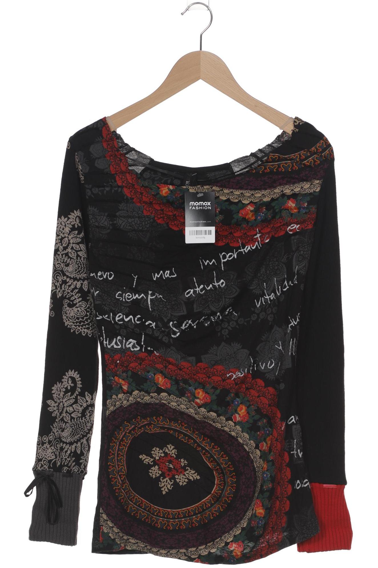 

Desigual Damen Langarmshirt, schwarz, Gr. 42