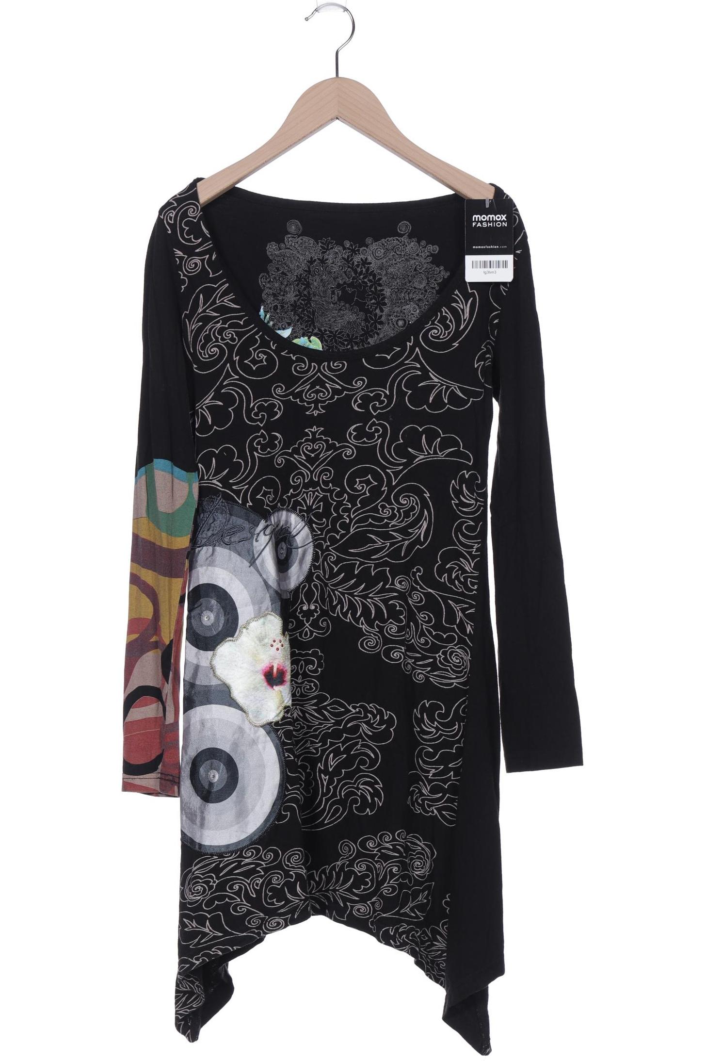 

Desigual Damen Langarmshirt, schwarz, Gr. 36