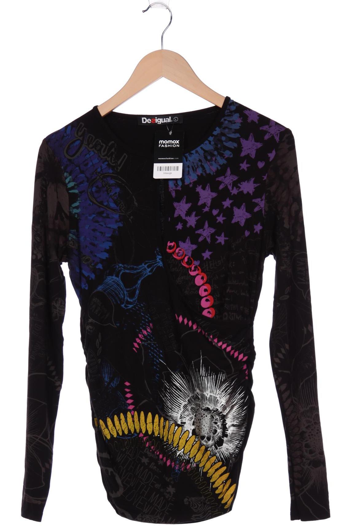 

Desigual Damen Langarmshirt, schwarz, Gr. 42