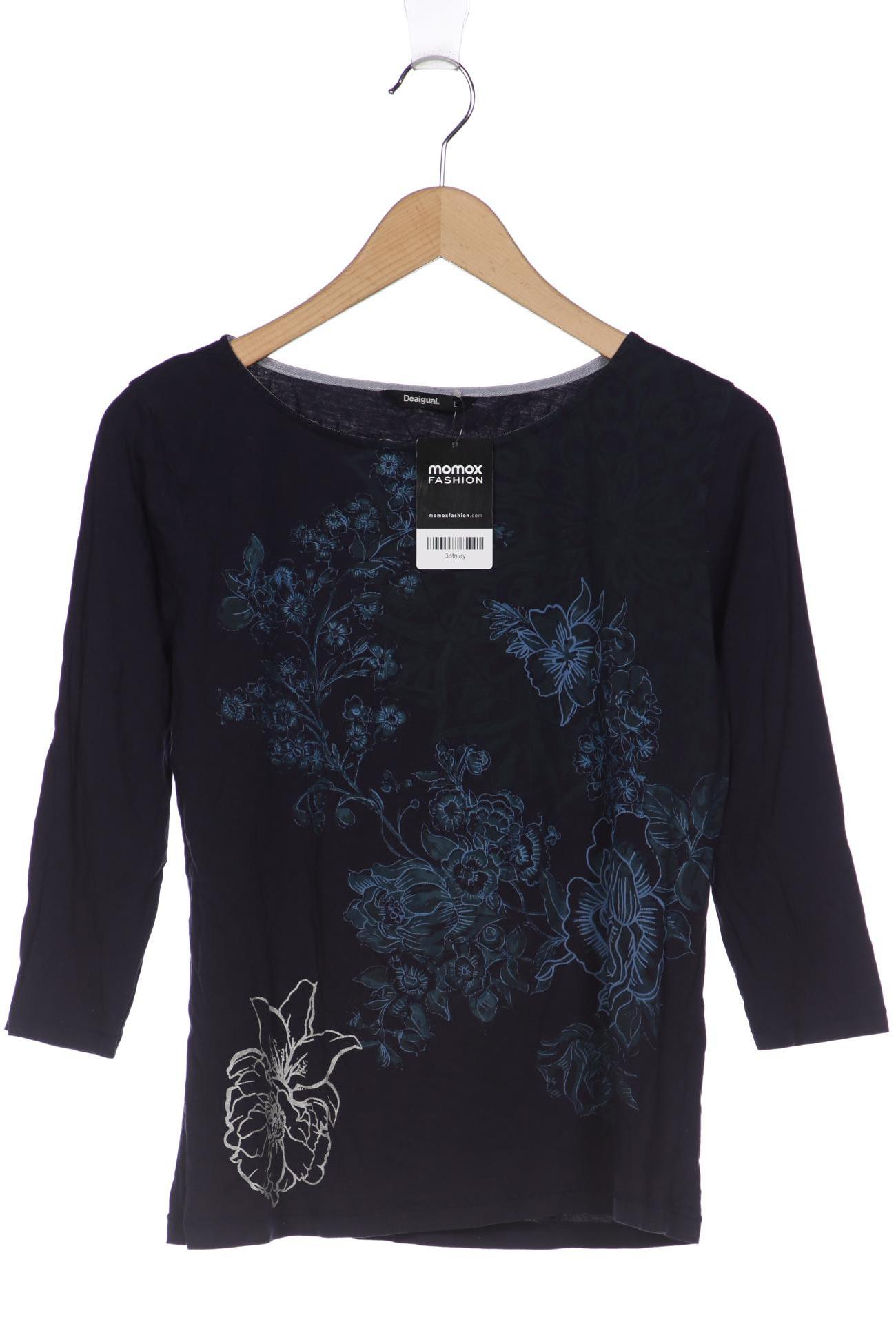 

Desigual Damen Langarmshirt, marineblau