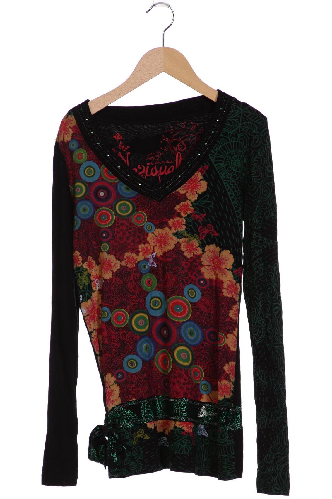 

Desigual Damen Langarmshirt, schwarz, Gr. 38