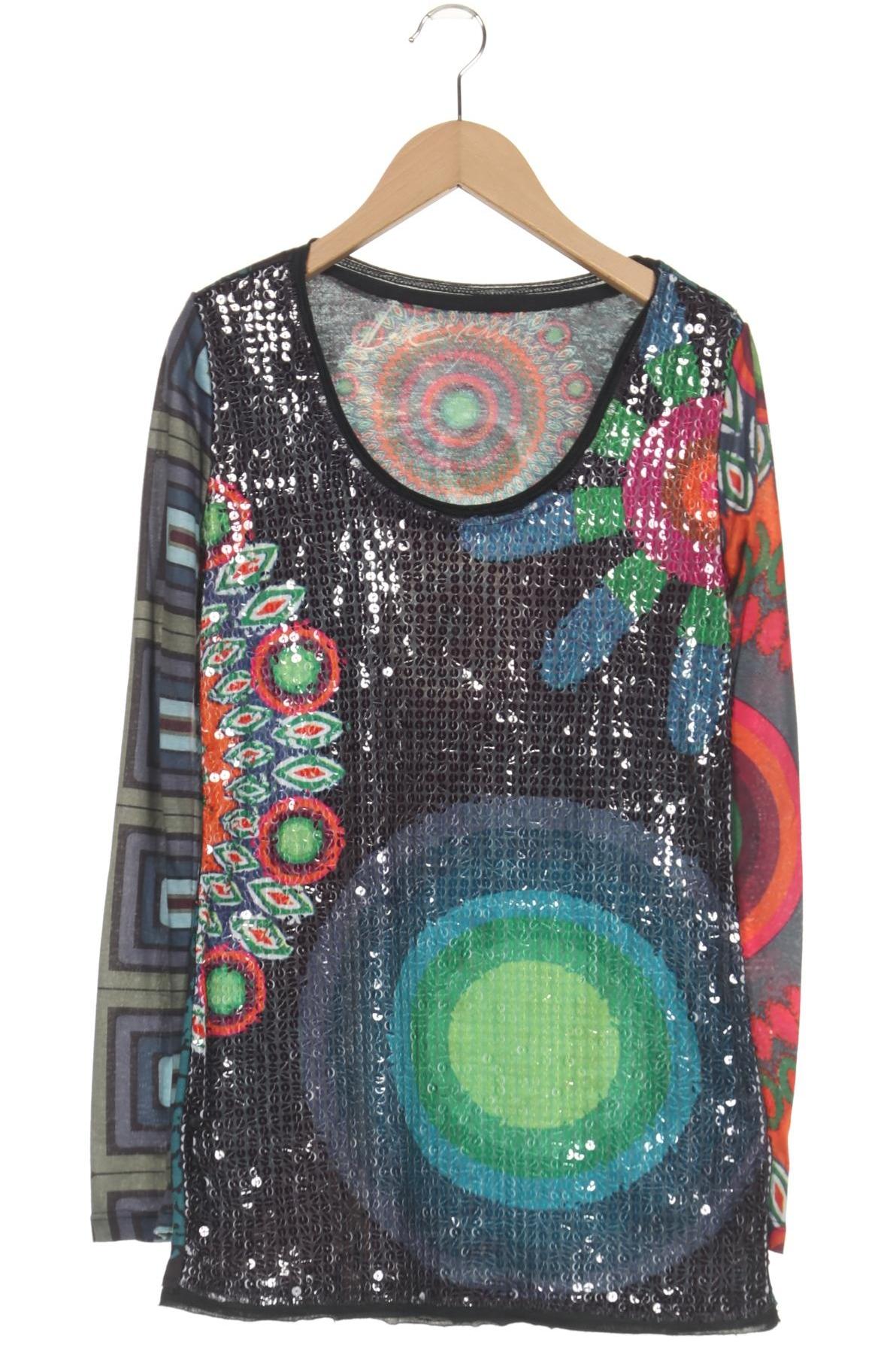 

Desigual Damen Langarmshirt, mehrfarbig, Gr. 36