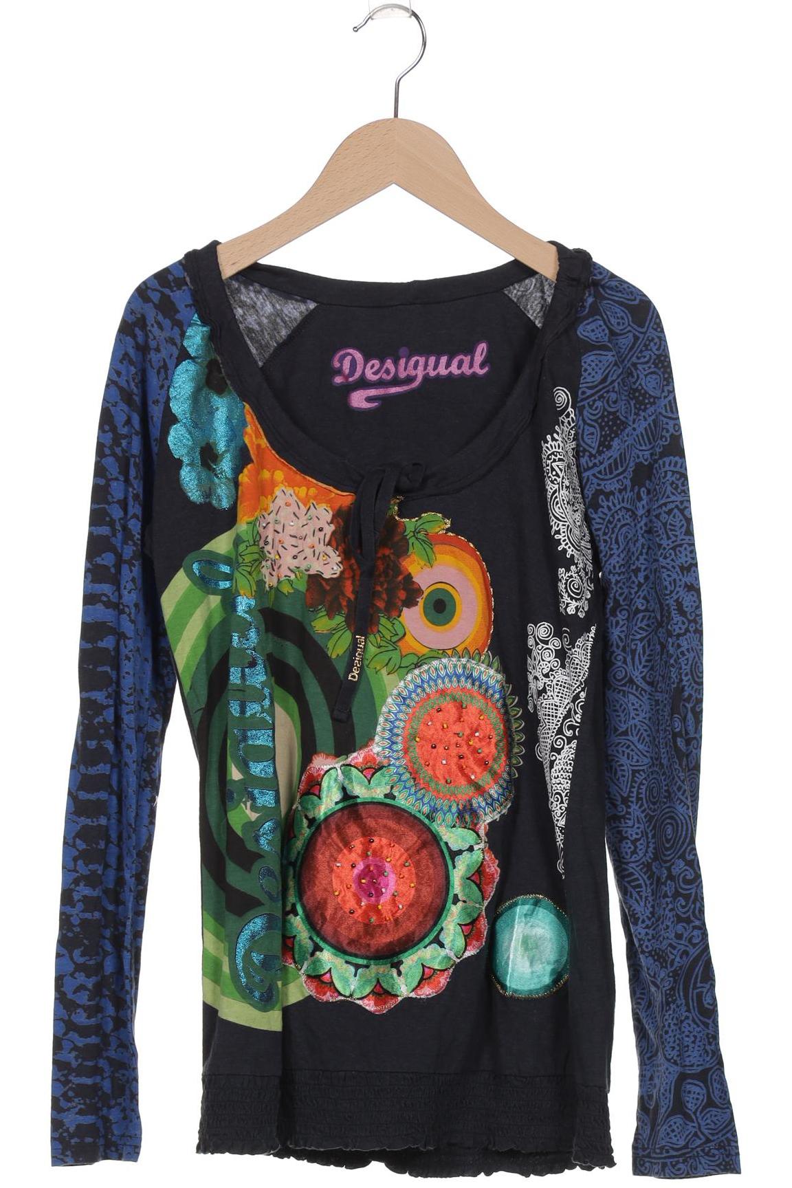 

Desigual Damen Langarmshirt, mehrfarbig, Gr. 42
