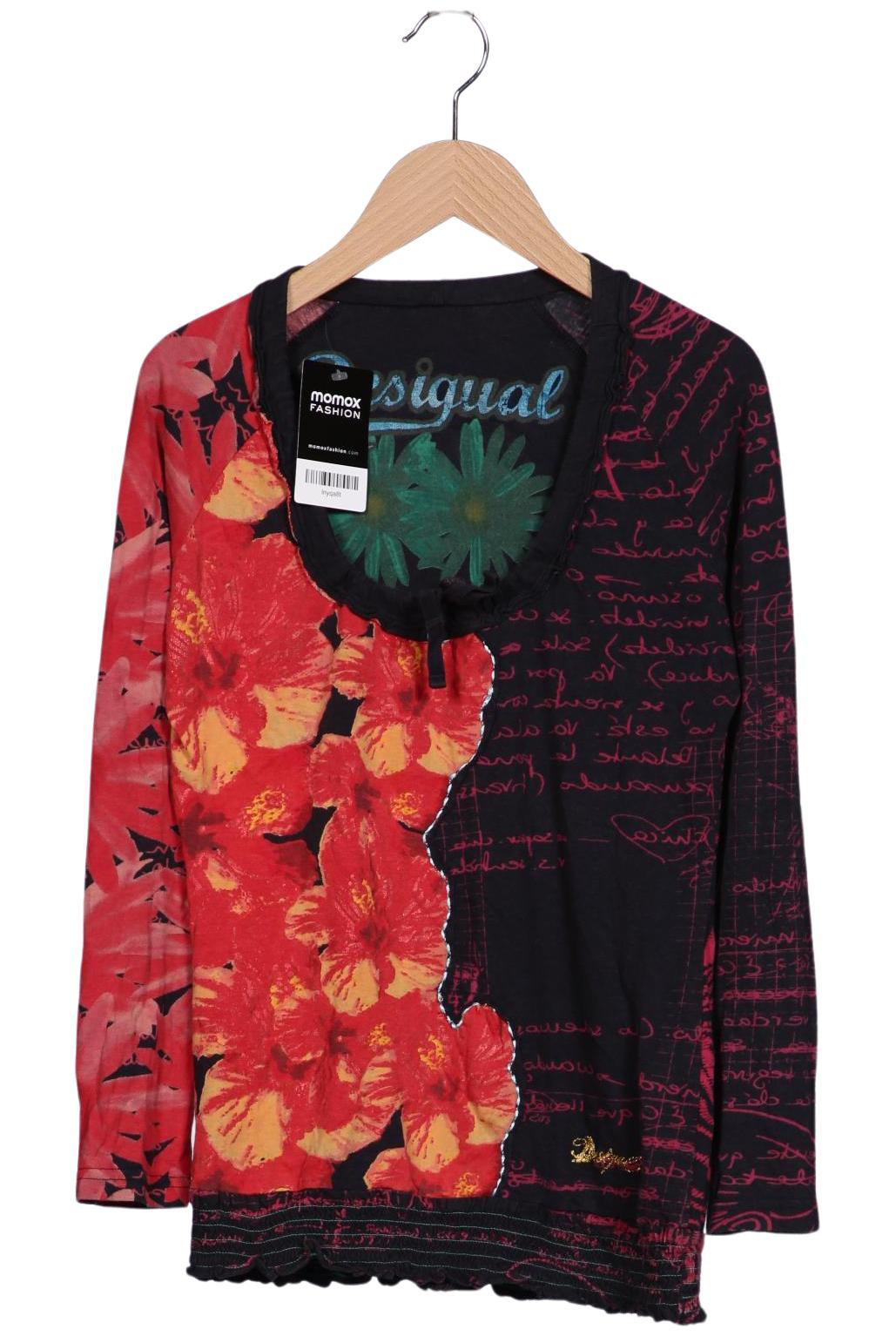 

Desigual Damen Langarmshirt, mehrfarbig, Gr. 36