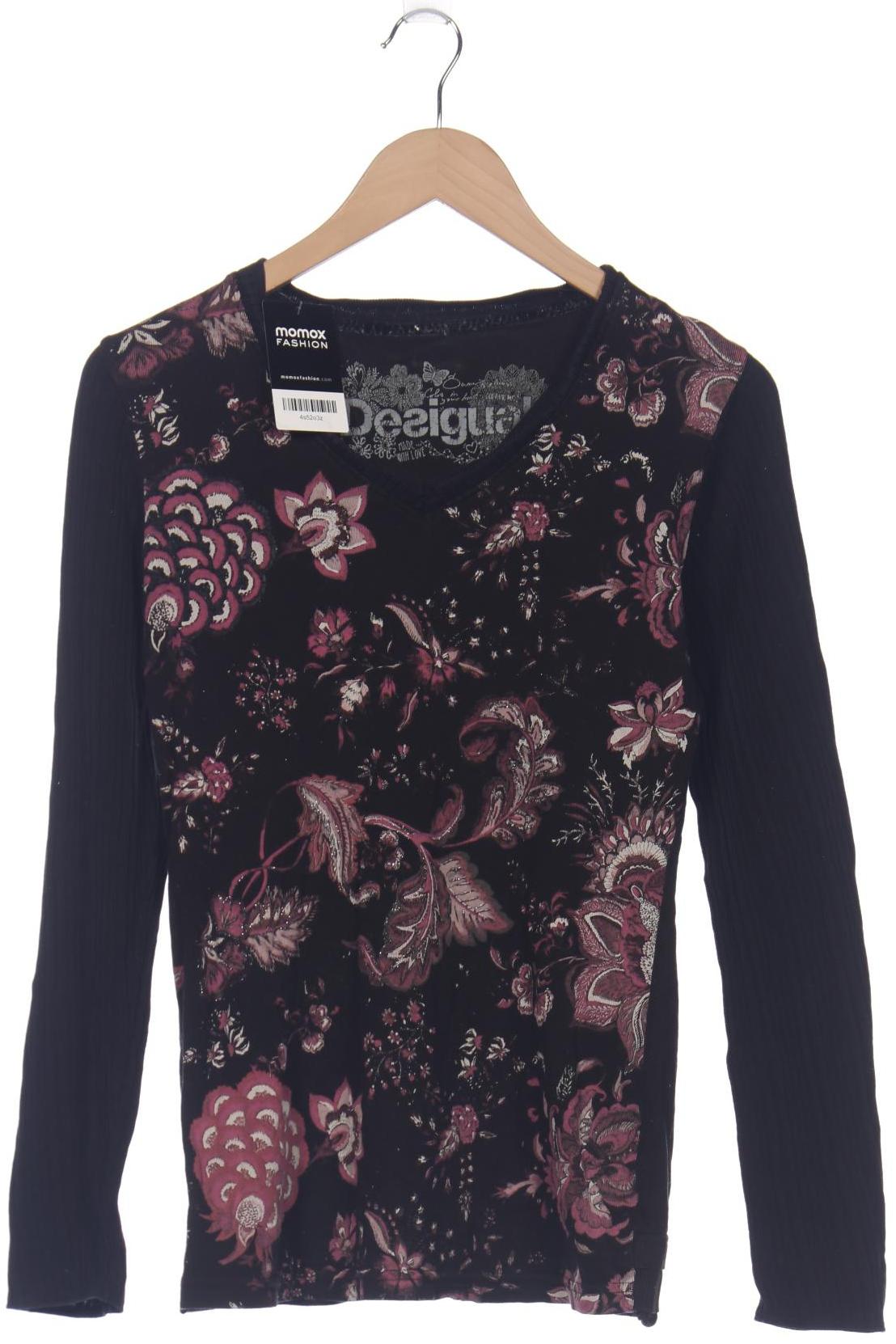 

Desigual Damen Langarmshirt, schwarz, Gr. 38