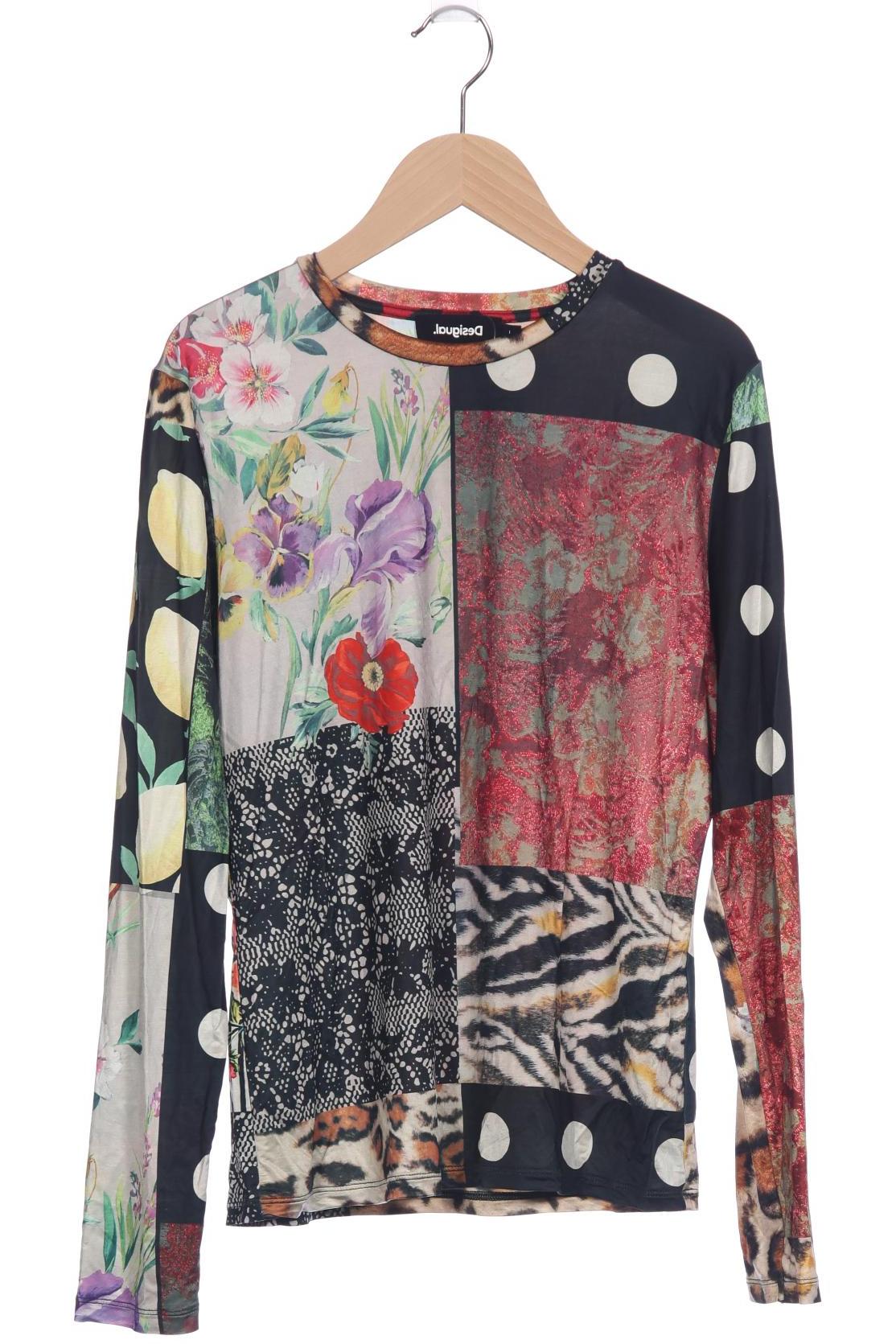 

Desigual Damen Langarmshirt, mehrfarbig, Gr. 42